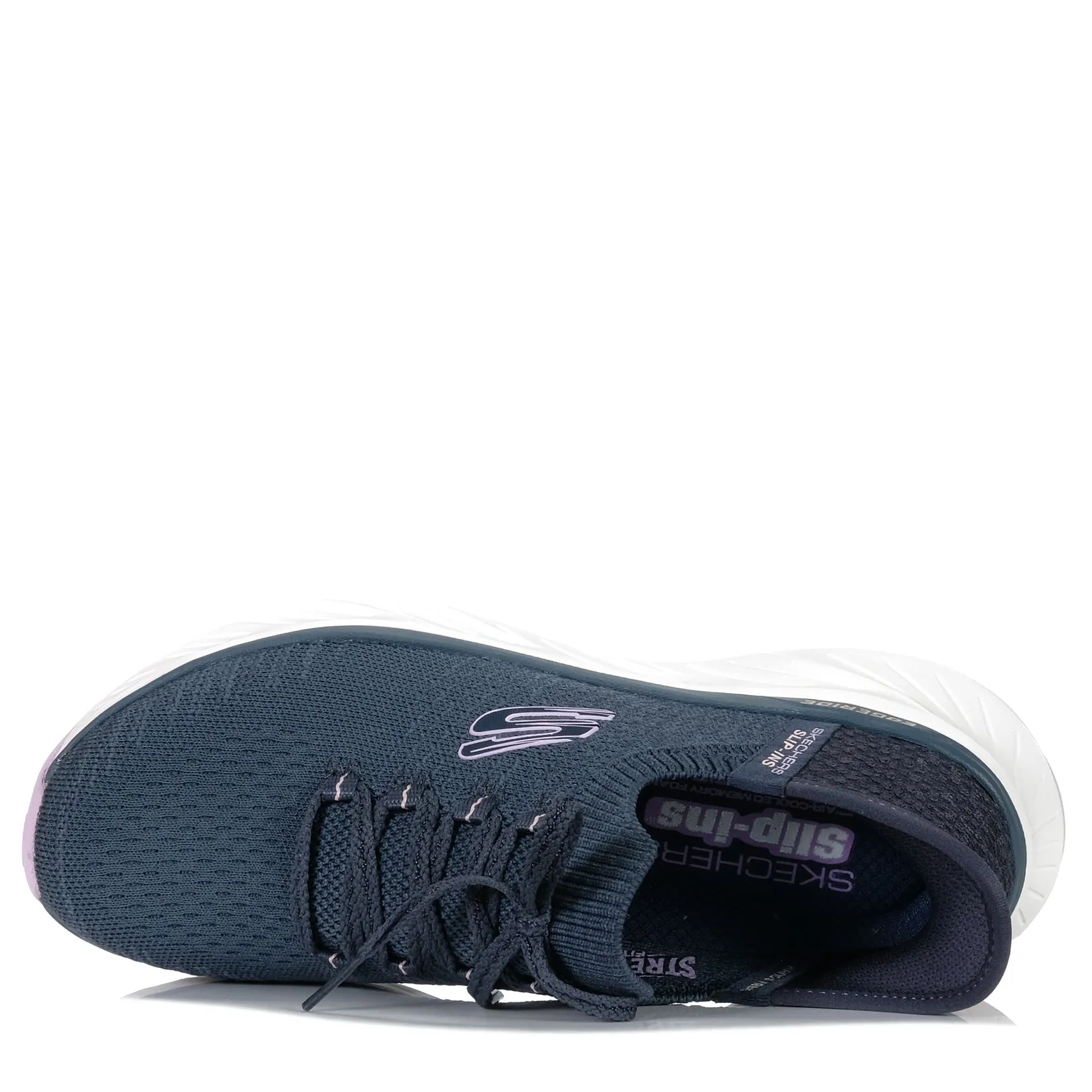 Skechers Slip-Ins Relaxed Fit : Chaussures Edgeride 150470 Marine/Lavande_Skechers