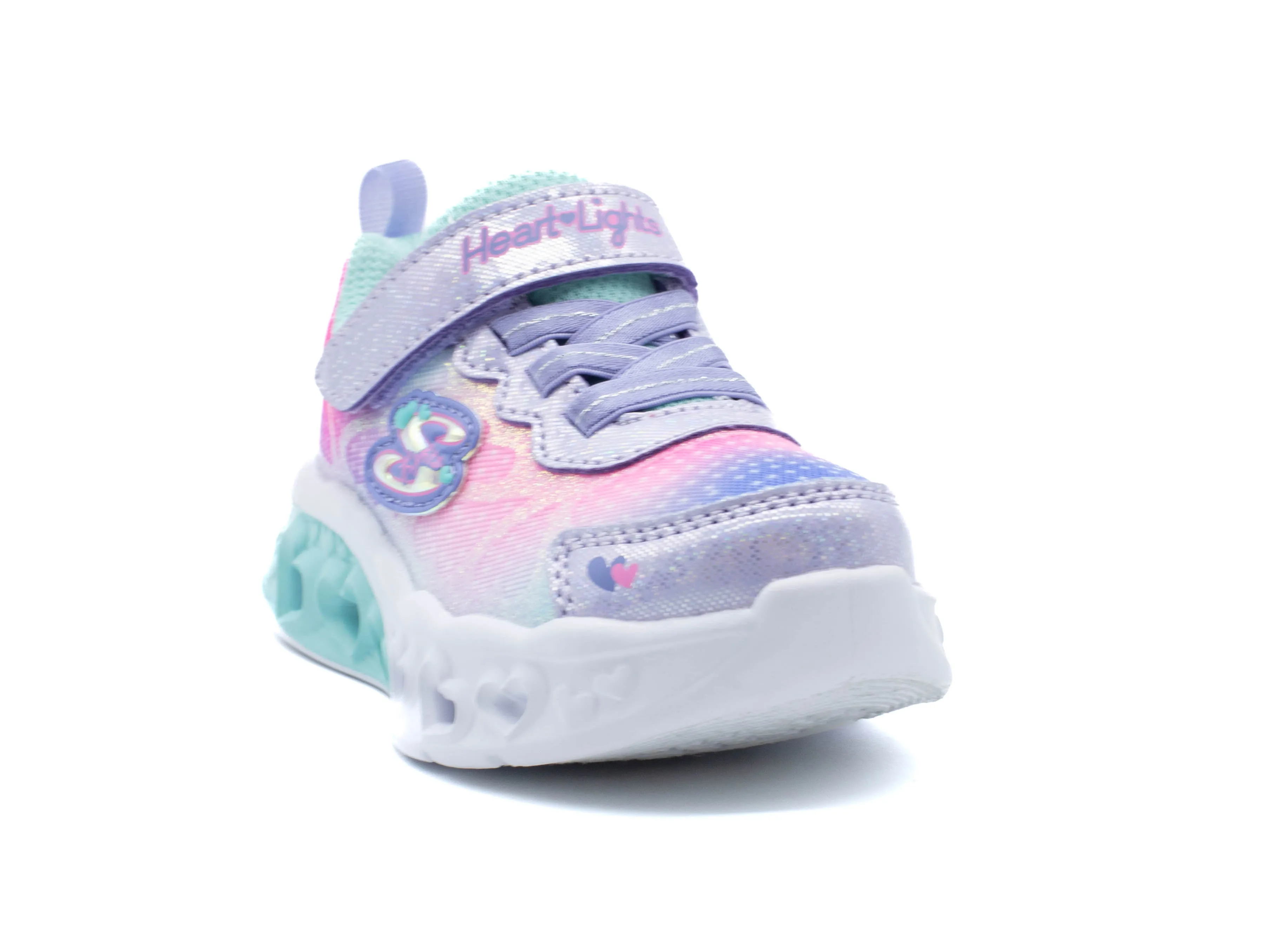SKECHERS Chaussures de Sport Fille Jeunesse Flutter Heart Lights - Simplement Amour