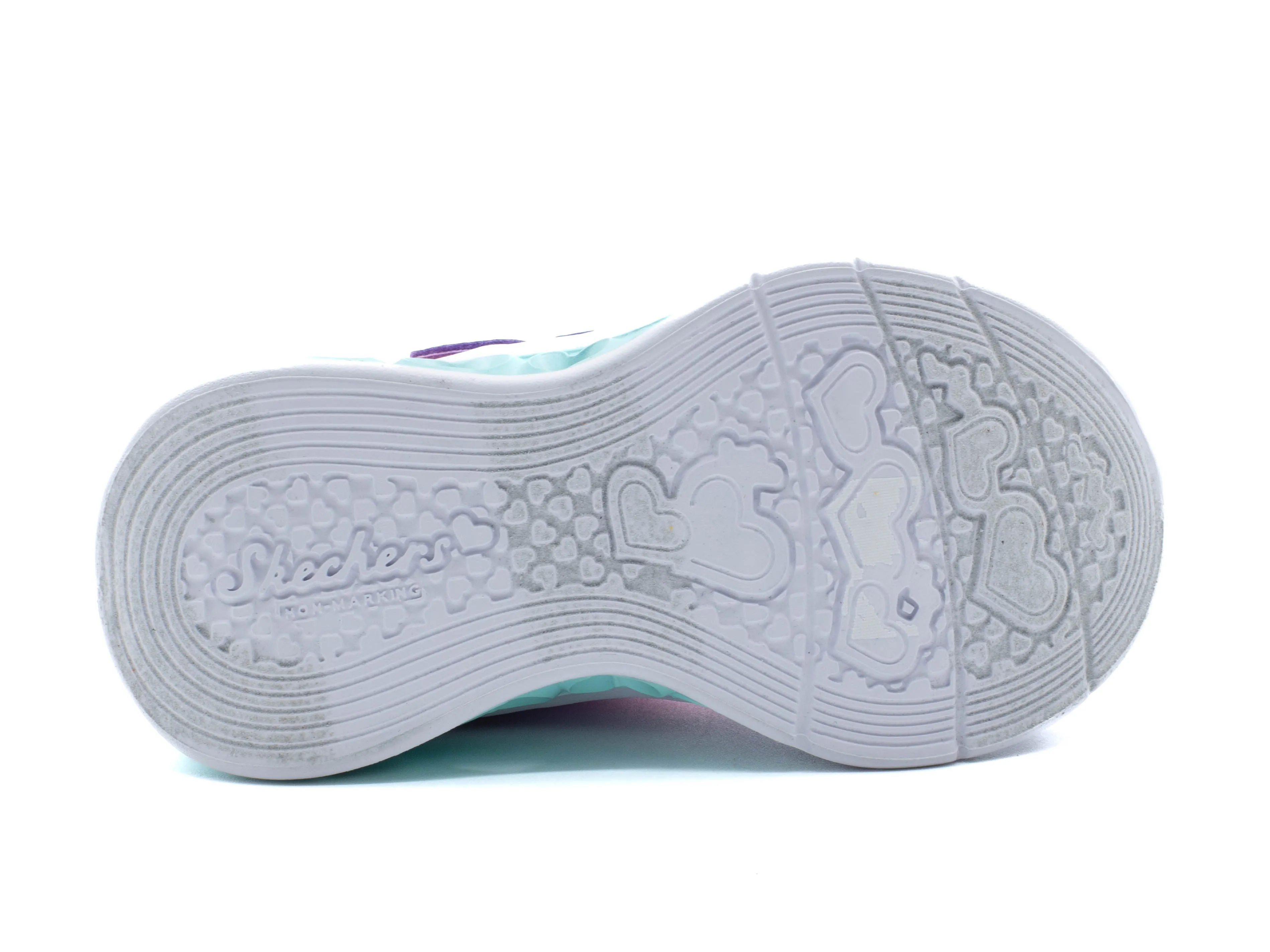 SKECHERS Chaussures de Sport Fille Jeunesse Flutter Heart Lights - Simplement Amour