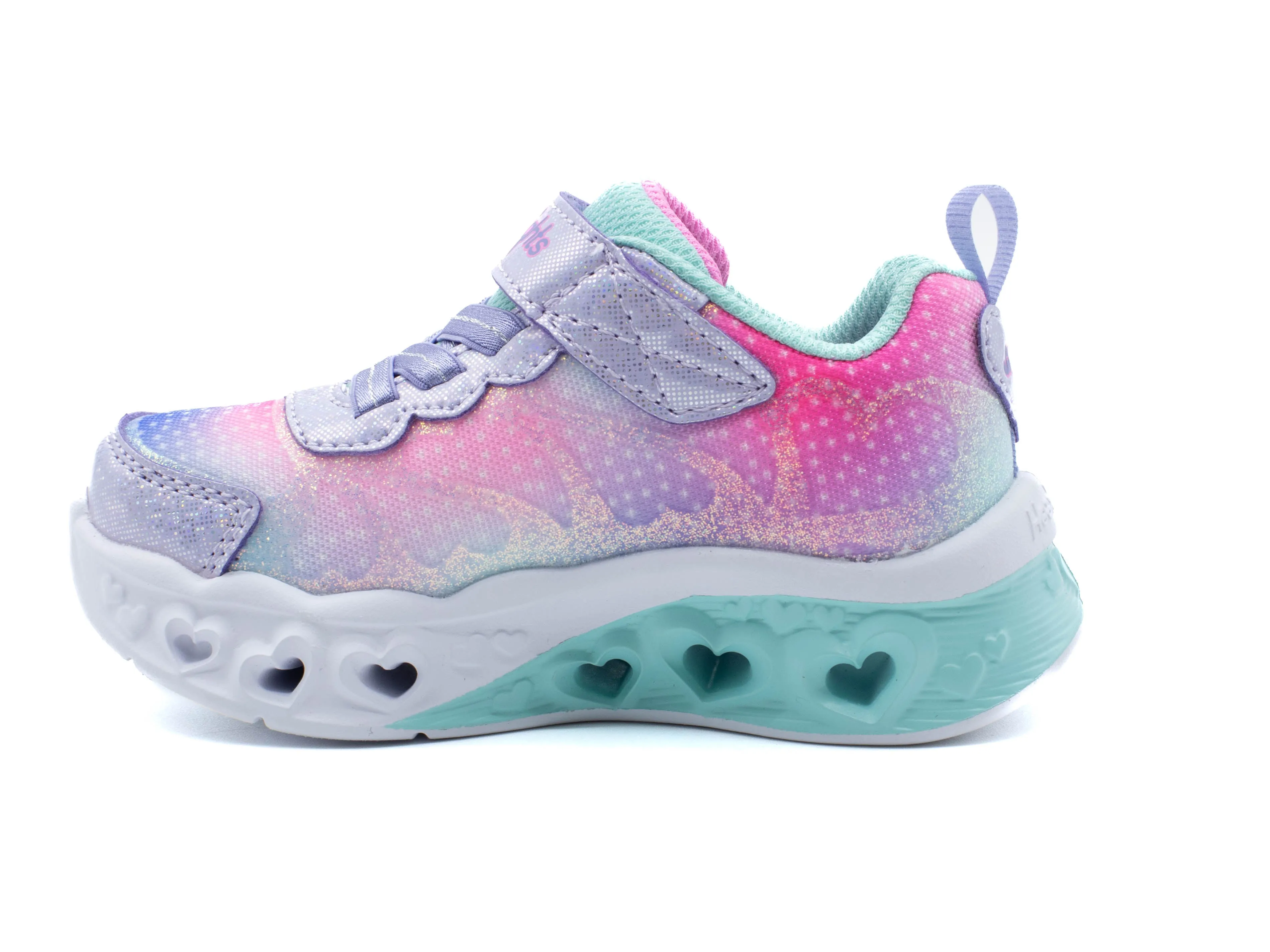 SKECHERS Chaussures de Sport Fille Jeunesse Flutter Heart Lights - Simplement Amour