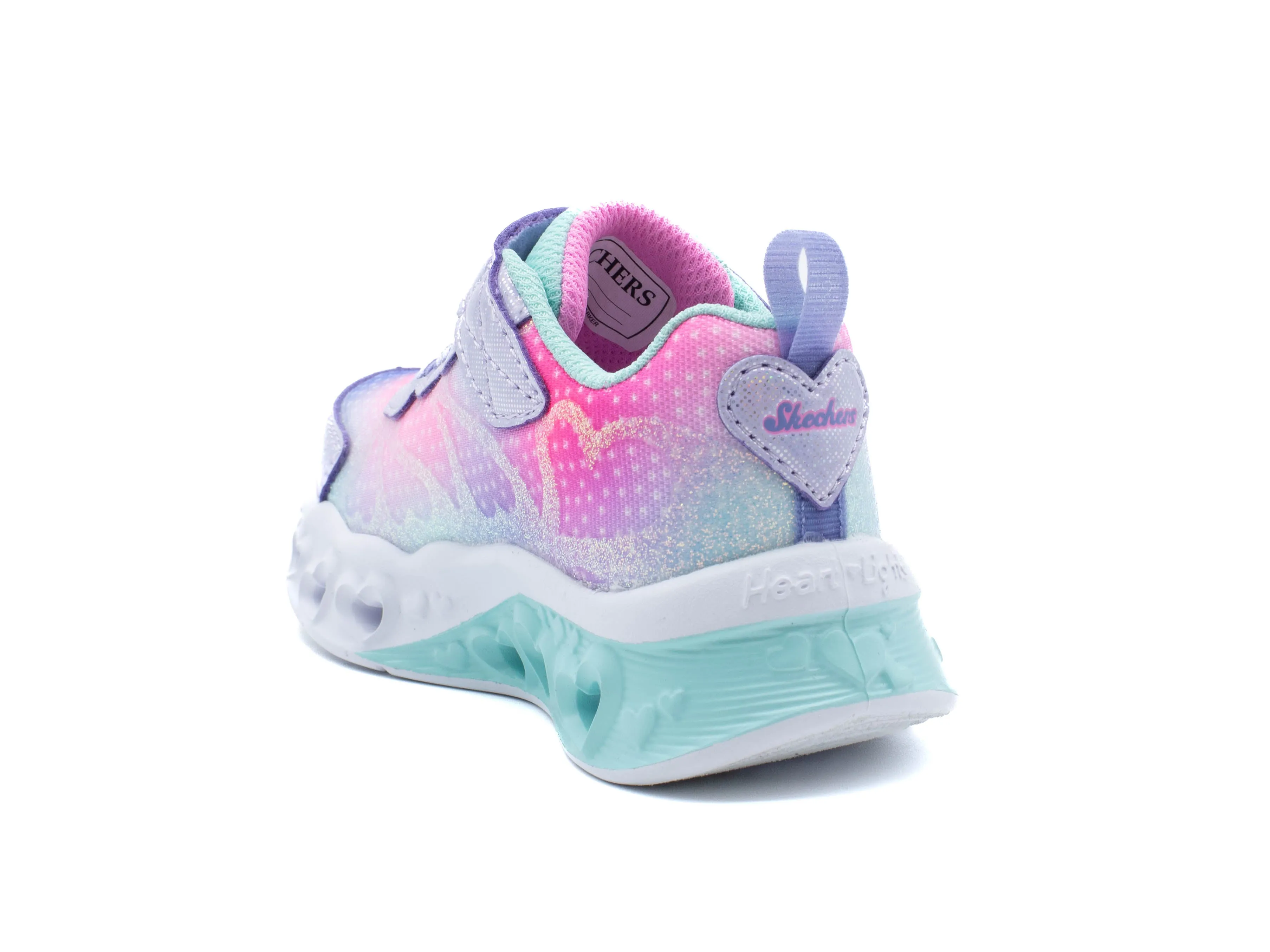 SKECHERS Chaussures de Sport Fille Jeunesse Flutter Heart Lights - Simplement Amour
