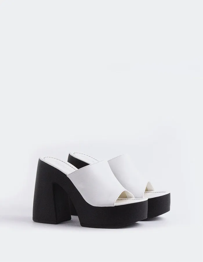 Smyrni Cuir Blanc
