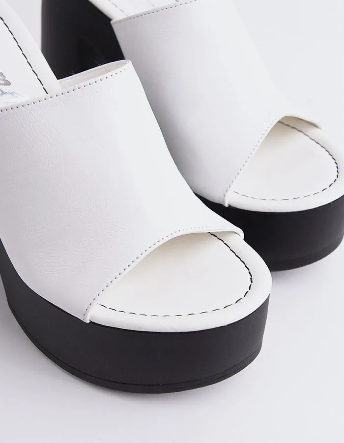 Smyrni Cuir Blanc