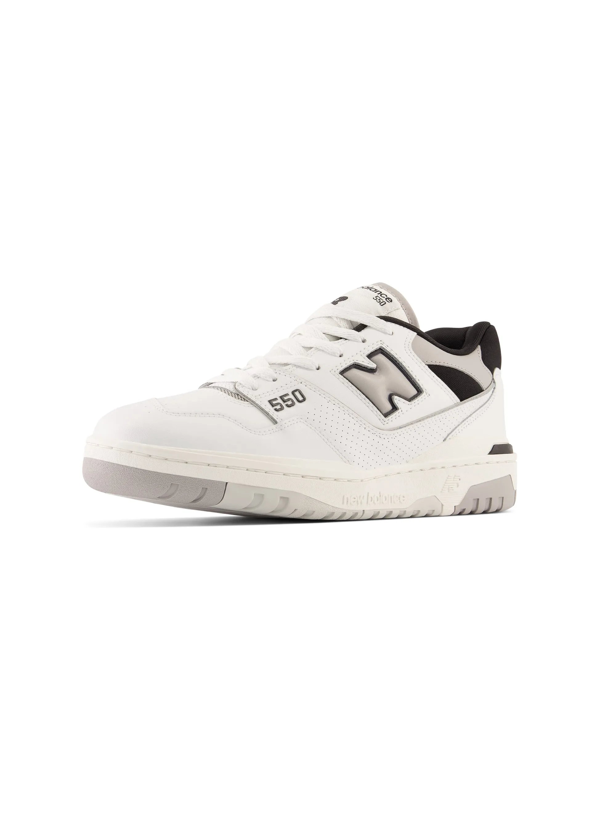 Baskets Unisex 550 Blanc/Gris/Noir