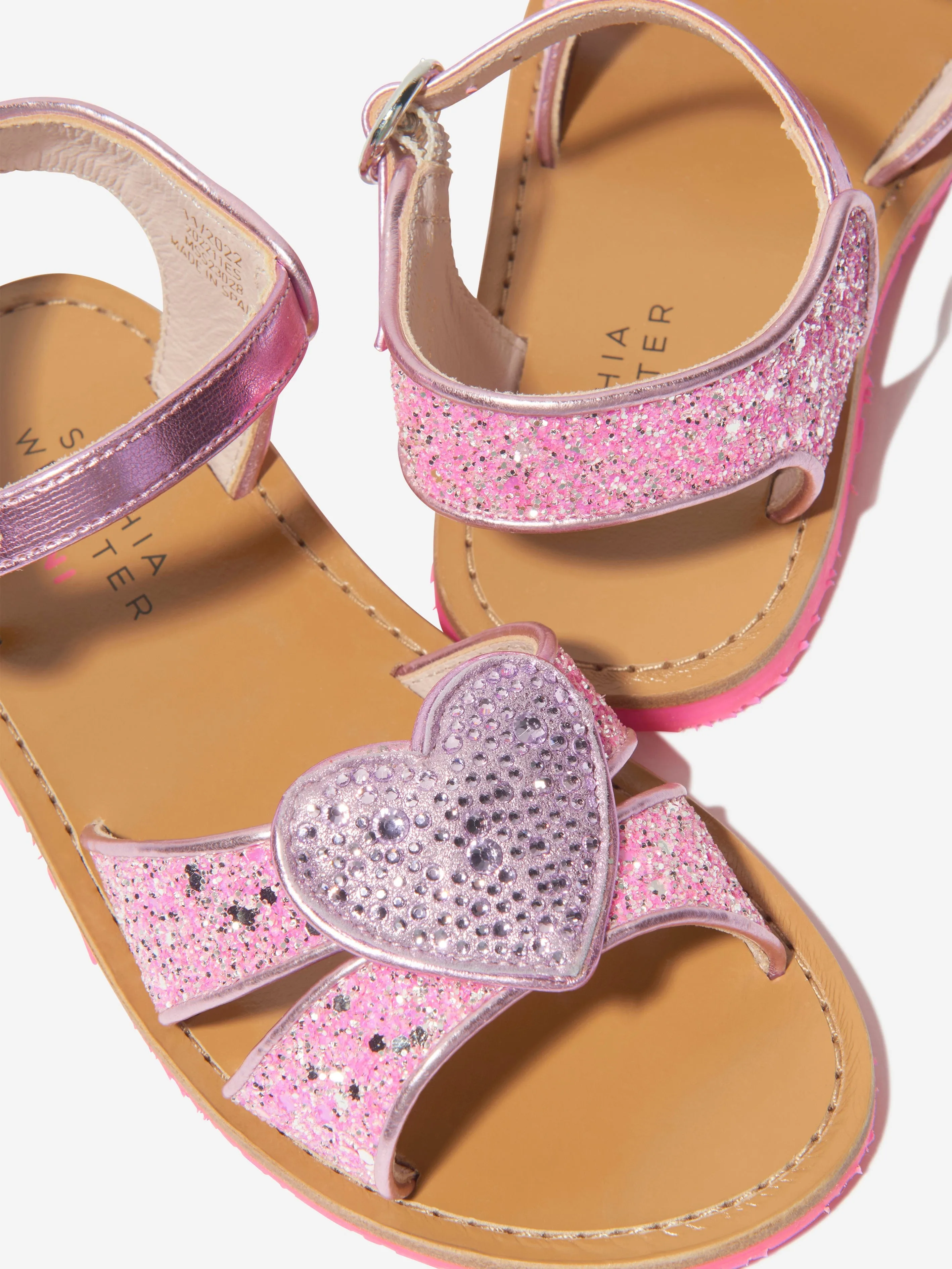 Sandales Amora pour filles Sophia Webster en rose
