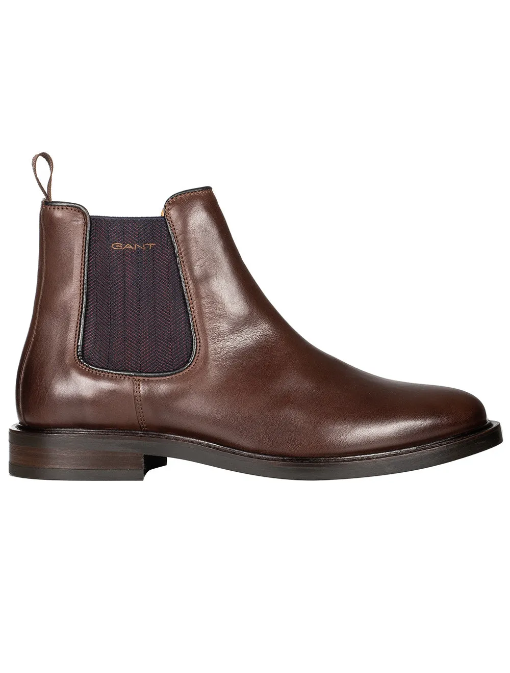 Bottes en cuir St Akron Chelsea marron
