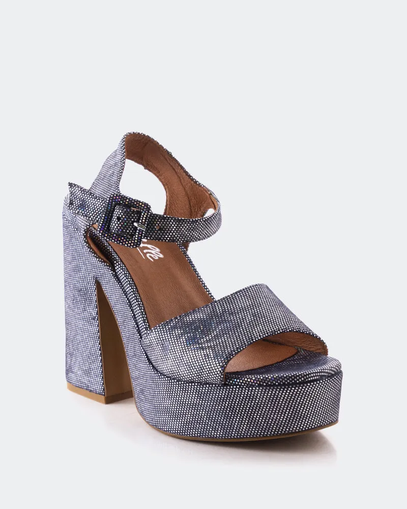 Stafilos Cuir Marine