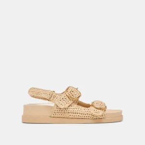 SANDALES CROCHET STARLA TRICOT NATUREL