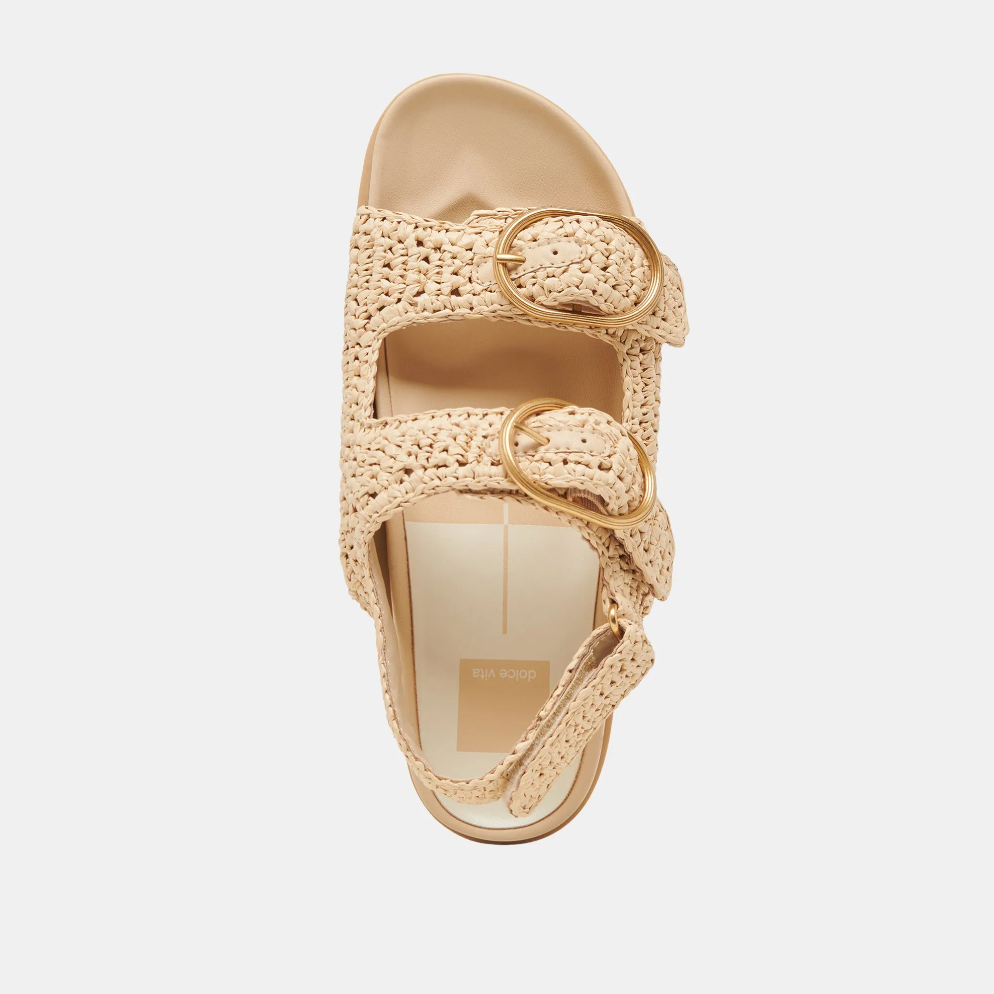 SANDALES CROCHET STARLA TRICOT NATUREL