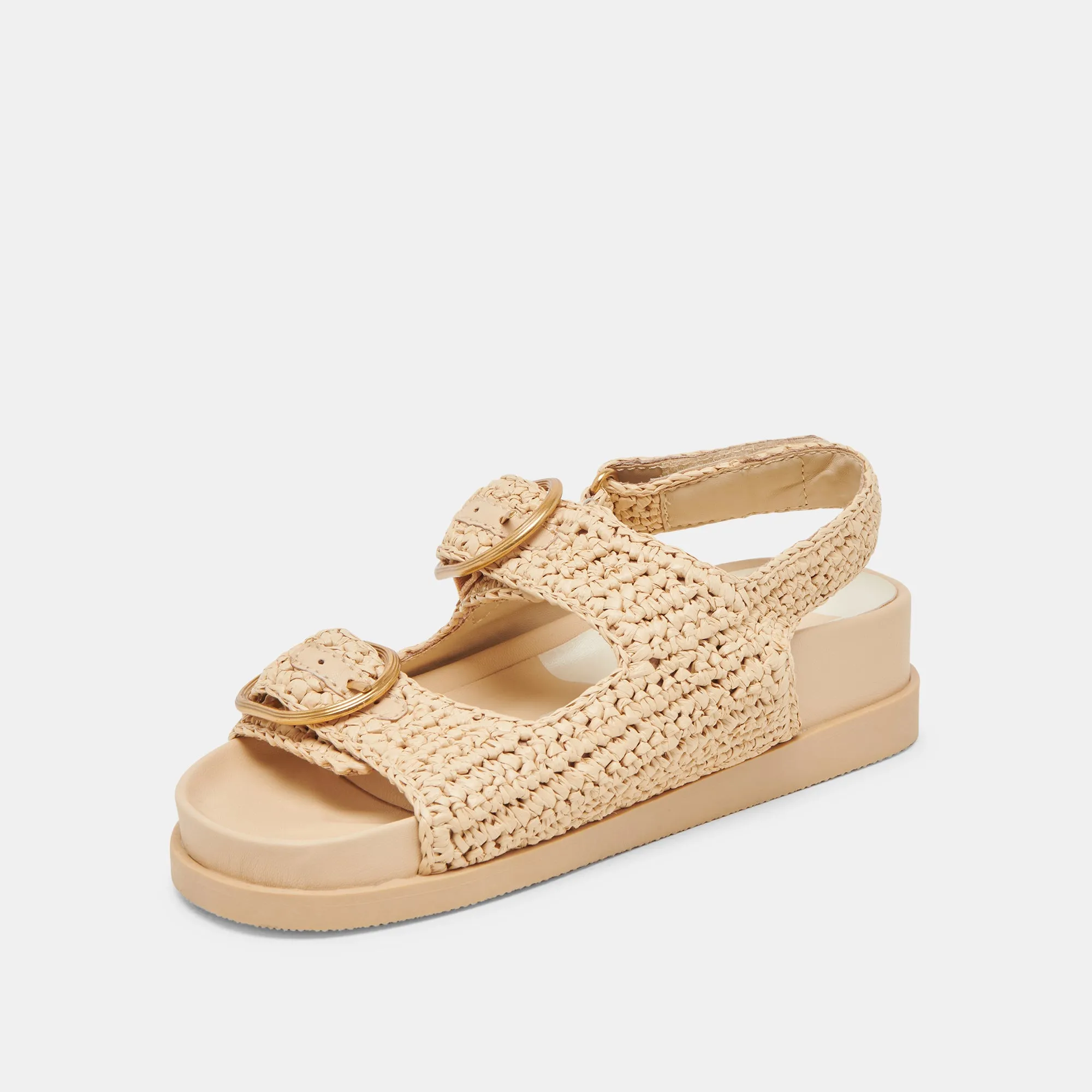 SANDALES CROCHET STARLA TRICOT NATUREL
