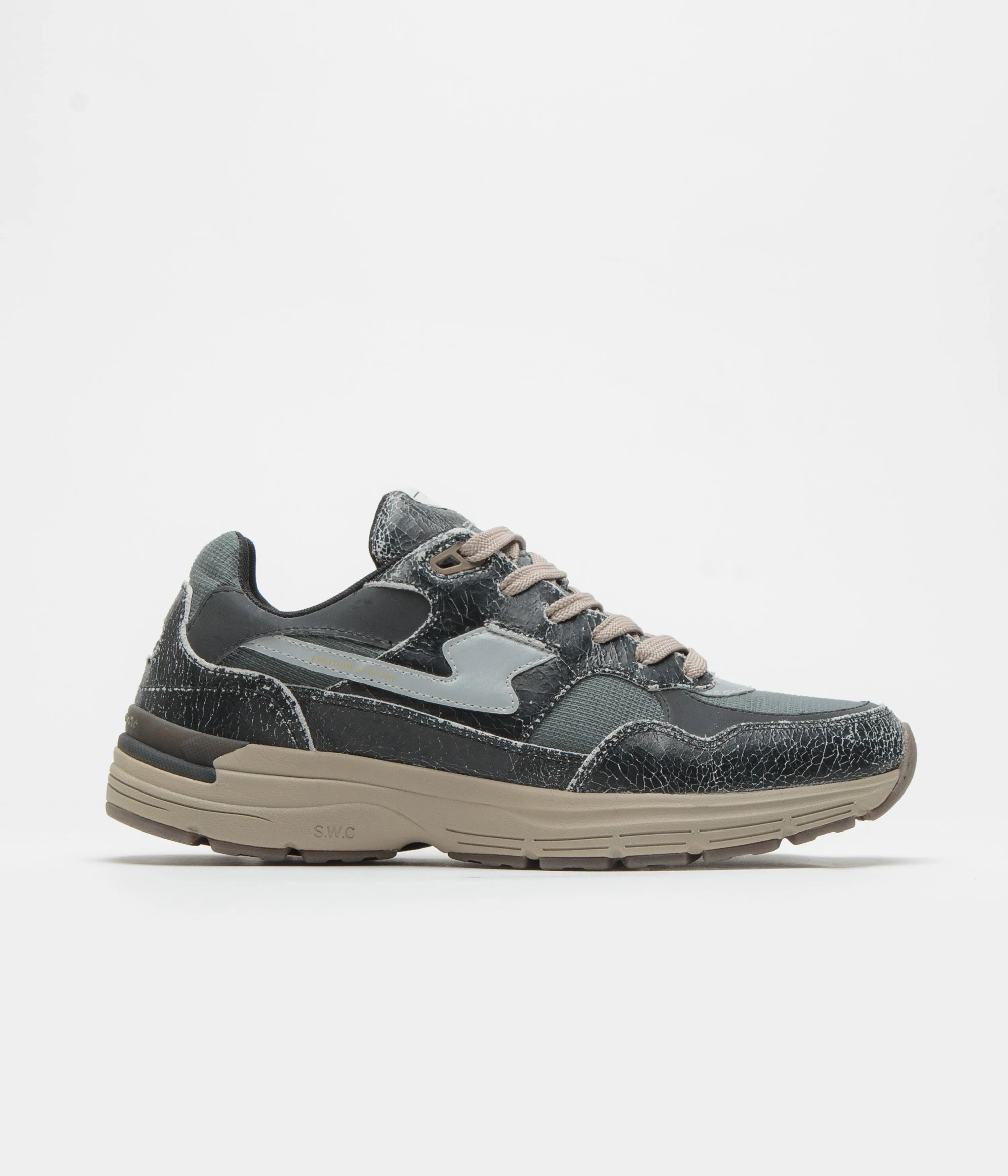 Stepney Workers Club Amiel S-Strike Chaussures Geo-Fusionnées - Cordura Noir Chaussures Stepney Workers Club