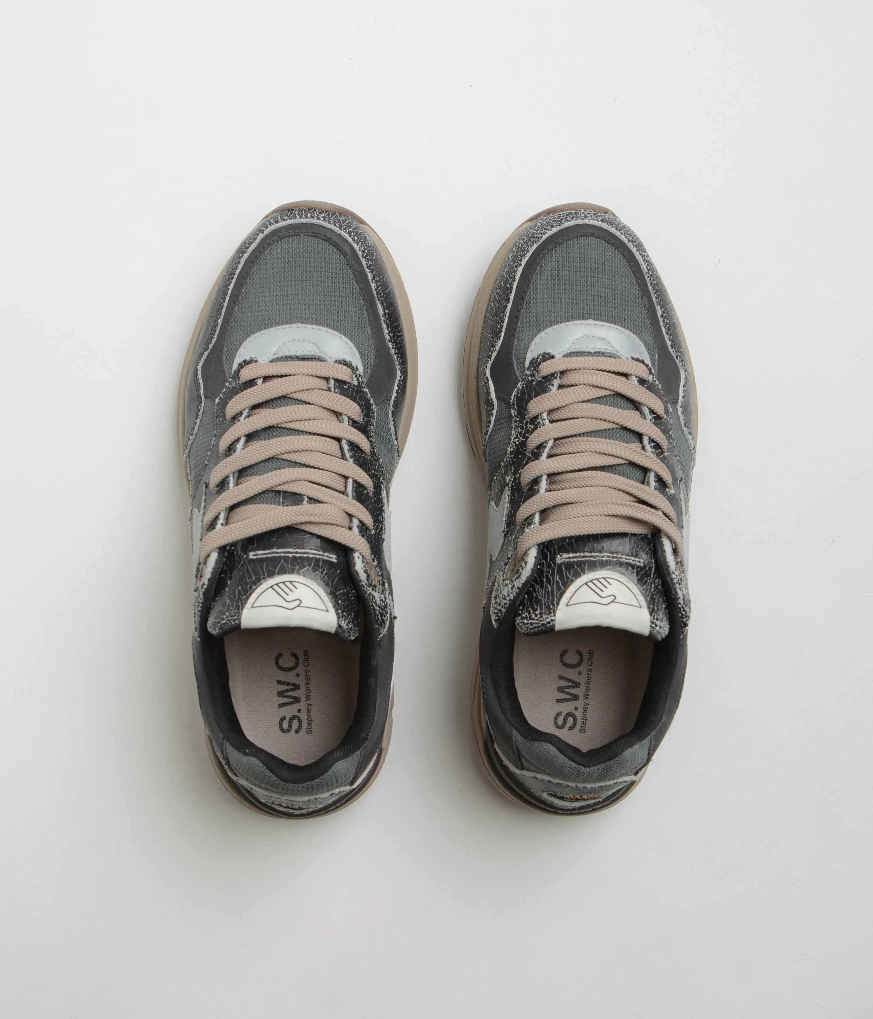Stepney Workers Club Amiel S-Strike Chaussures Geo-Fusionnées - Cordura Noir Chaussures Stepney Workers Club