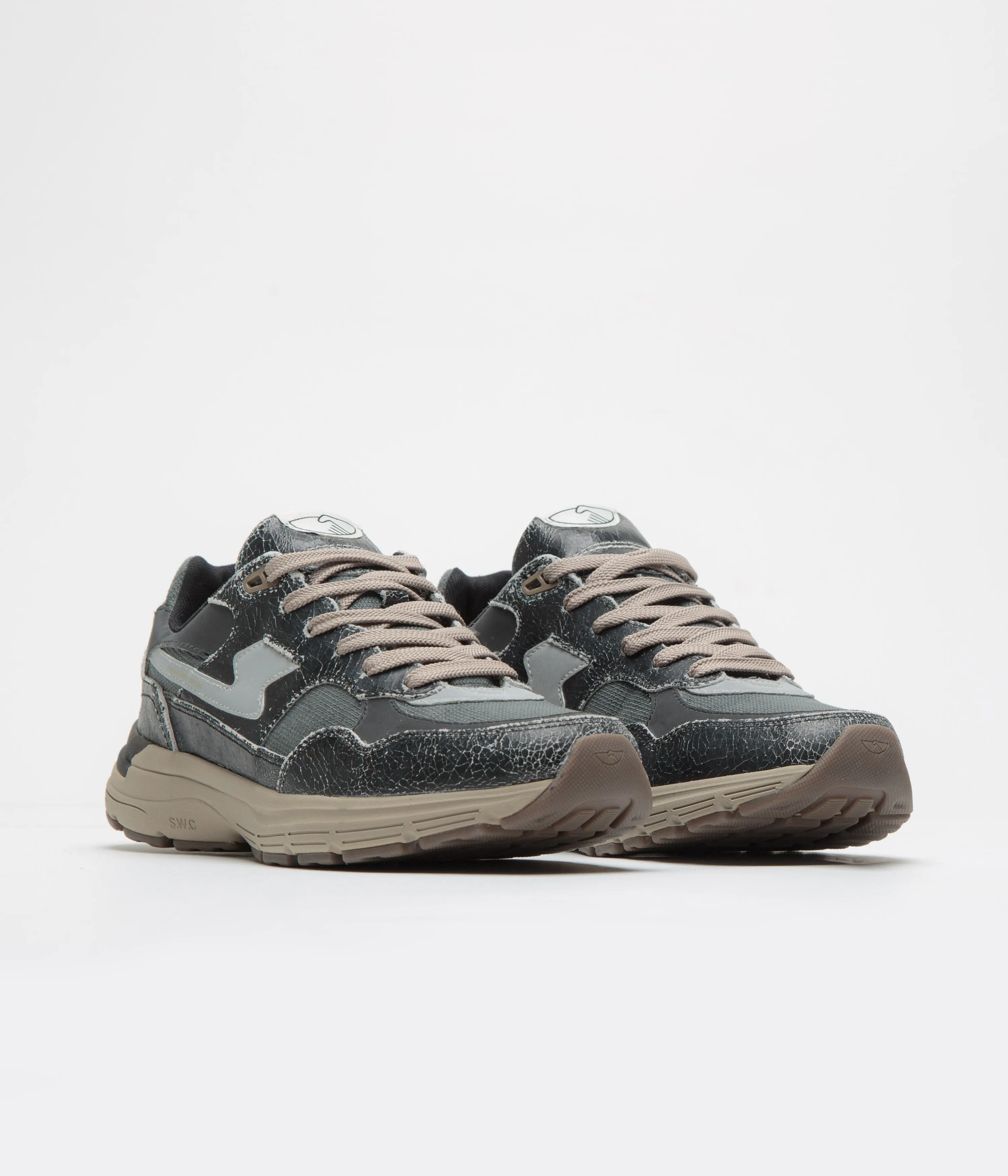 Stepney Workers Club Amiel S-Strike Chaussures Geo-Fusionnées - Cordura Noir Chaussures Stepney Workers Club
