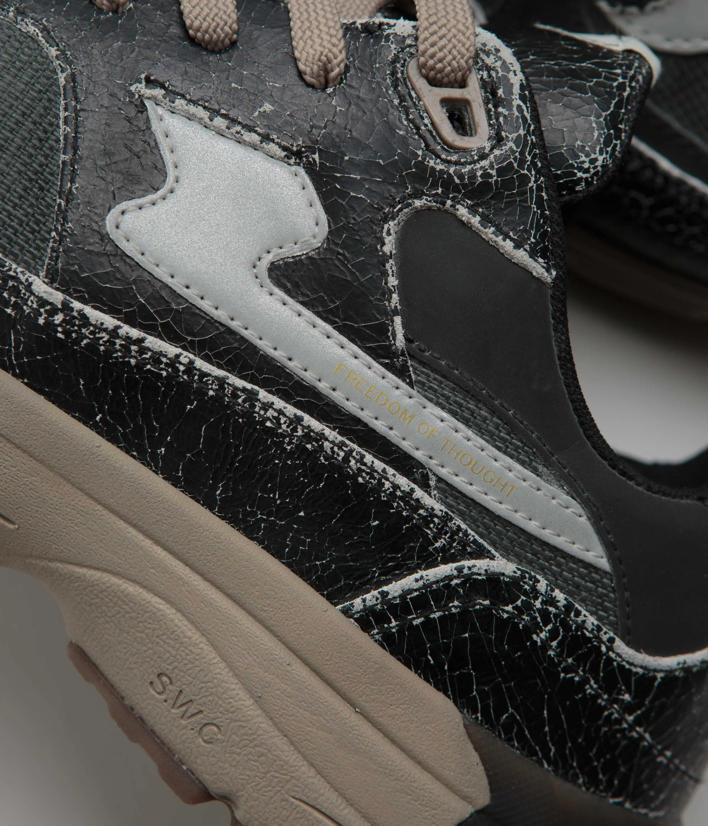 Stepney Workers Club Amiel S-Strike Chaussures Geo-Fusionnées - Cordura Noir Chaussures Stepney Workers Club