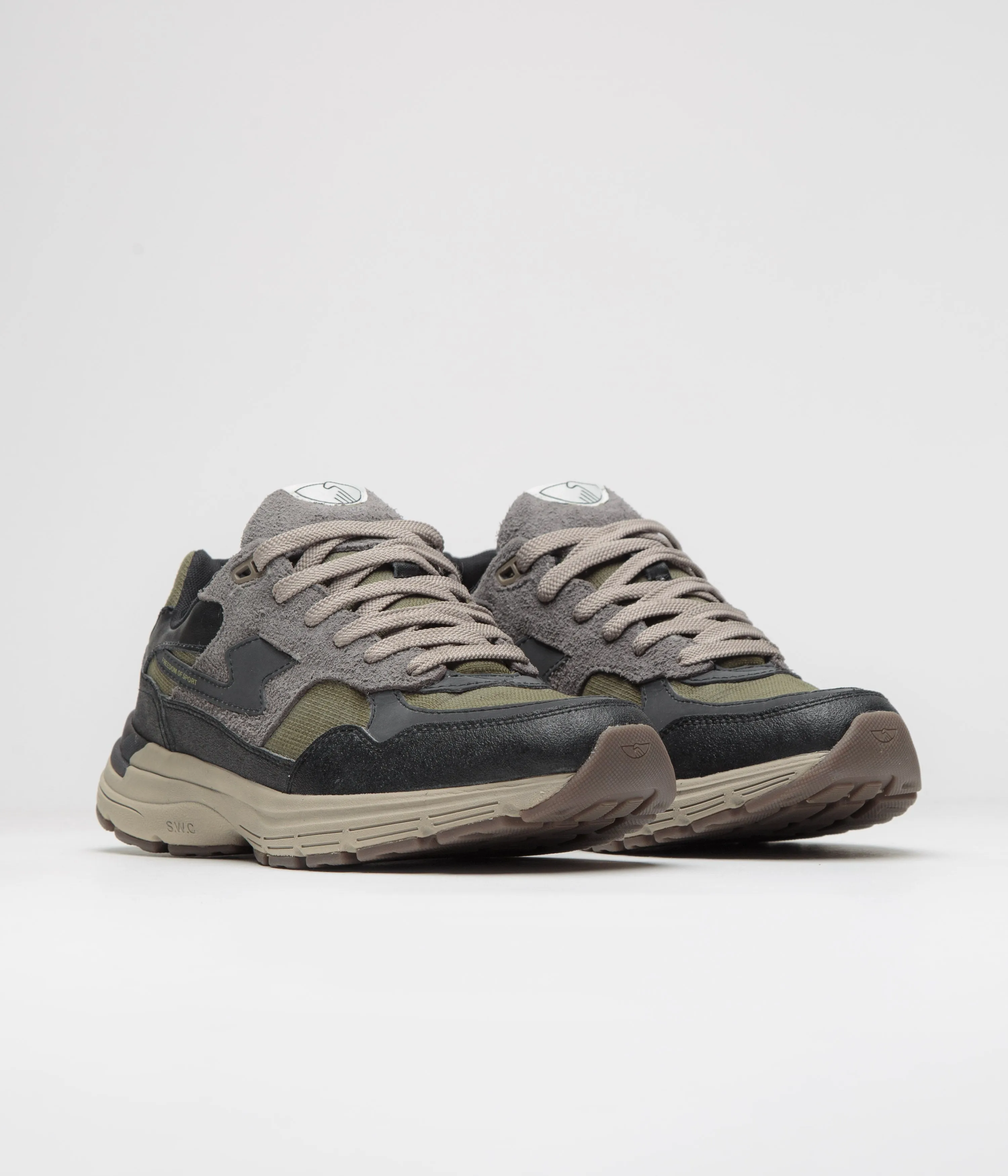 Stepney Workers Club Chaussures Amiel S-Strike Geo-Fusionnées - Chaussures de Randonnée en Cordura Stepney Workers Club