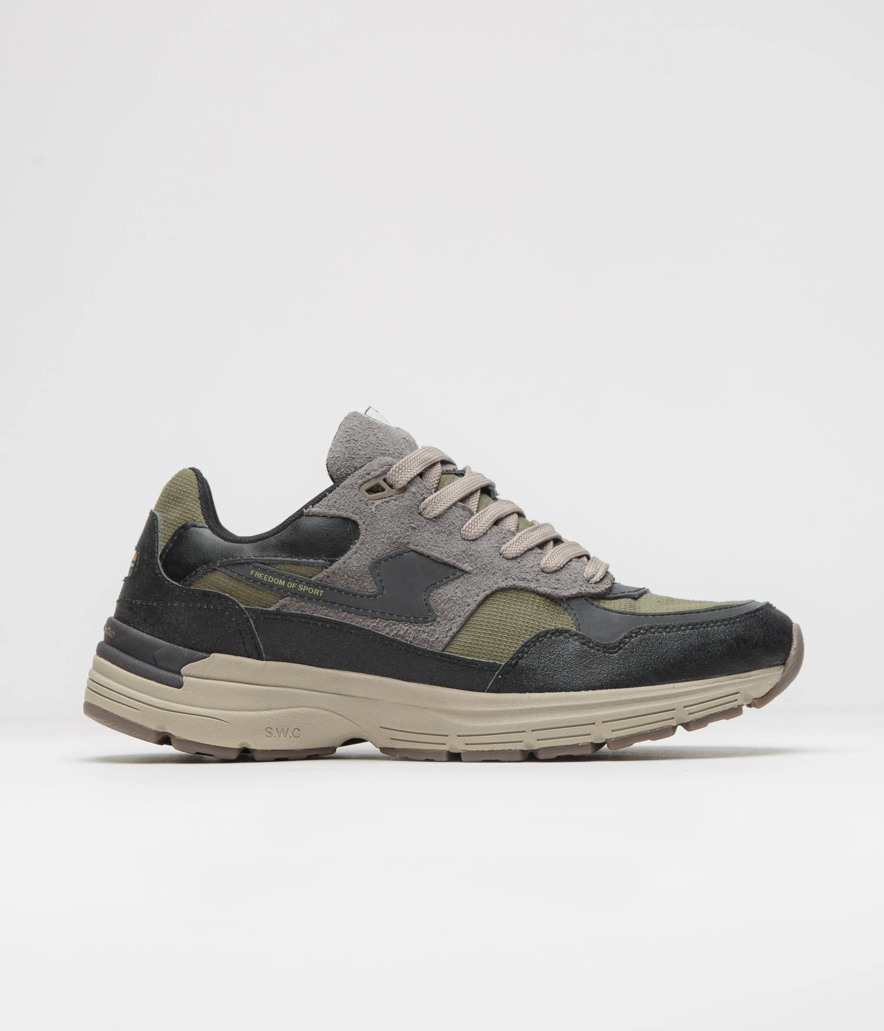 Stepney Workers Club Chaussures Amiel S-Strike Geo-Fusionnées - Chaussures de Randonnée en Cordura Stepney Workers Club