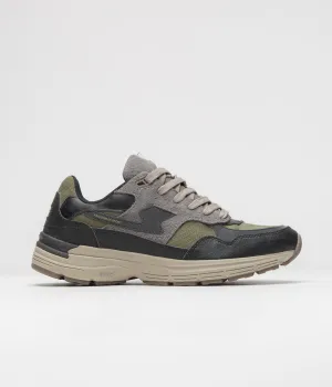Stepney Workers Club Chaussures Amiel S-Strike Geo-Fusionnées - Chaussures de Randonnée en Cordura Stepney Workers Club