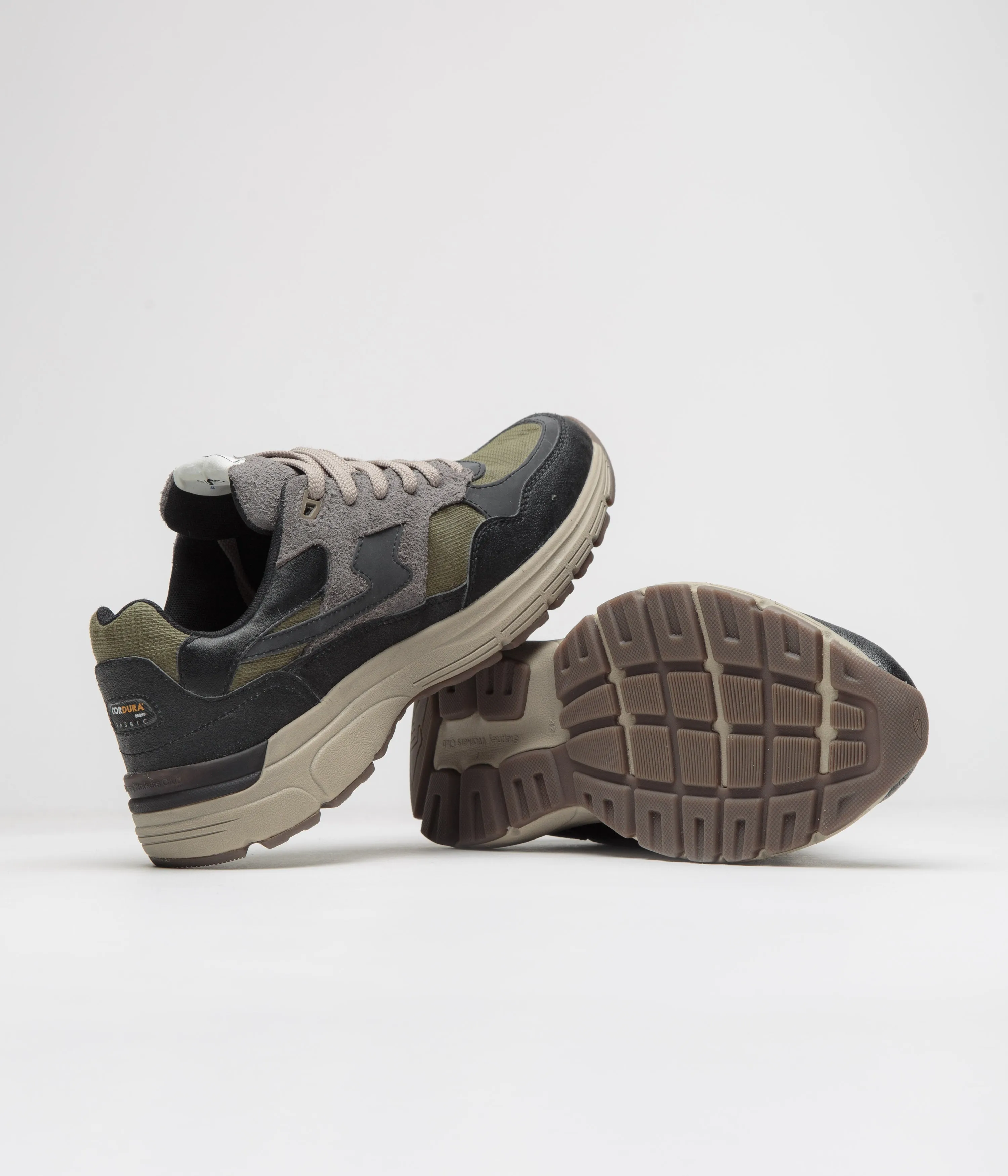 Stepney Workers Club Chaussures Amiel S-Strike Geo-Fusionnées - Chaussures de Randonnée en Cordura Stepney Workers Club