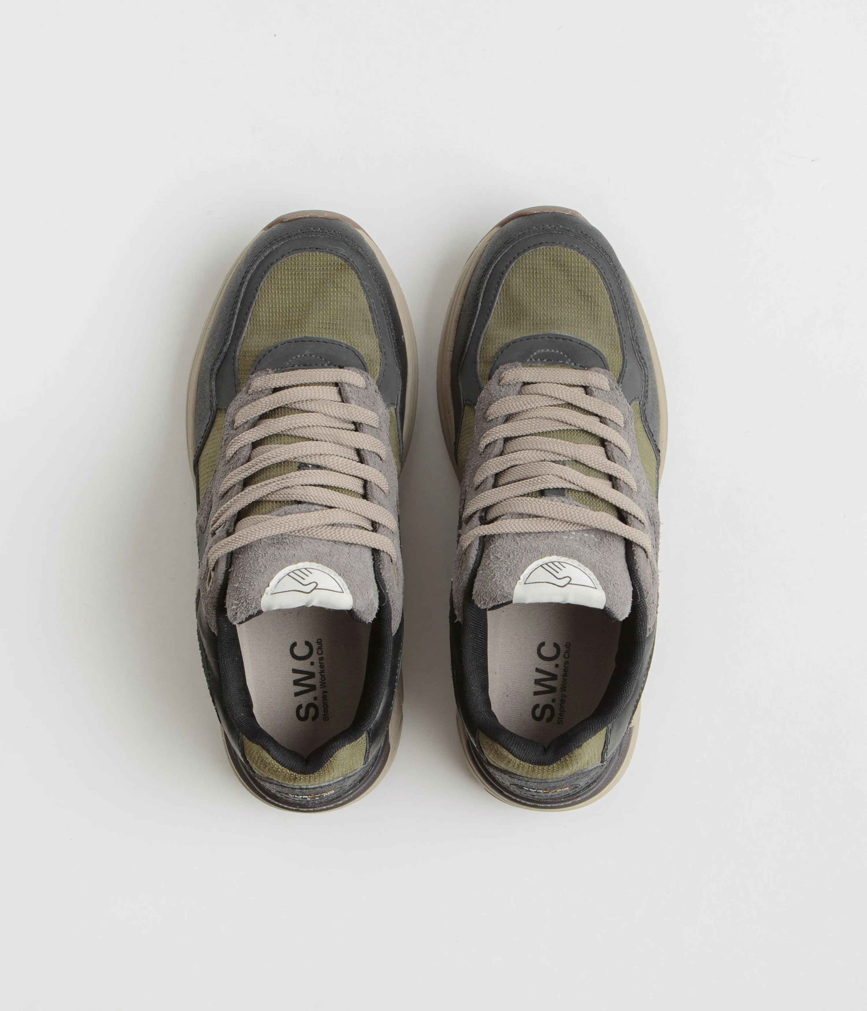 Stepney Workers Club Chaussures Amiel S-Strike Geo-Fusionnées - Chaussures de Randonnée en Cordura Stepney Workers Club