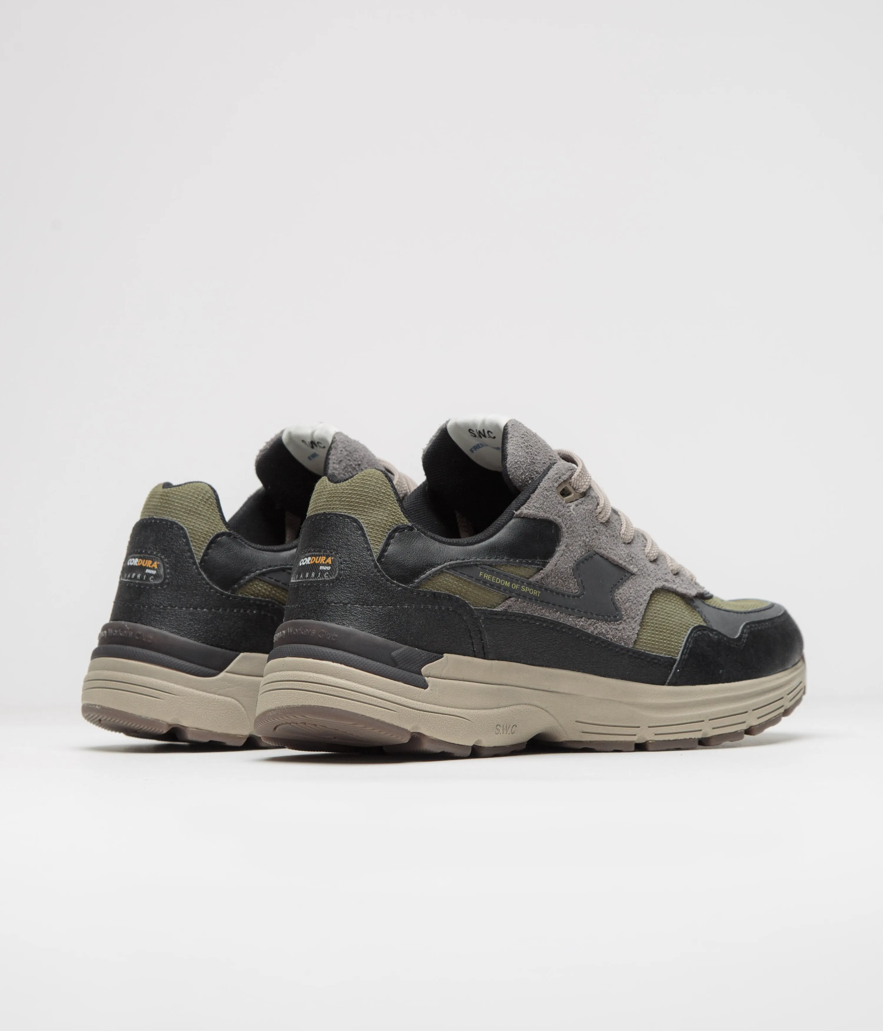 Stepney Workers Club Chaussures Amiel S-Strike Geo-Fusionnées - Chaussures de Randonnée en Cordura Stepney Workers Club