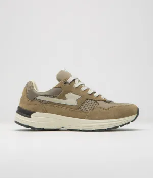 Stepney Workers Club Chaussures en Suède Amiel S-Strike - Désert Stepney Workers Club