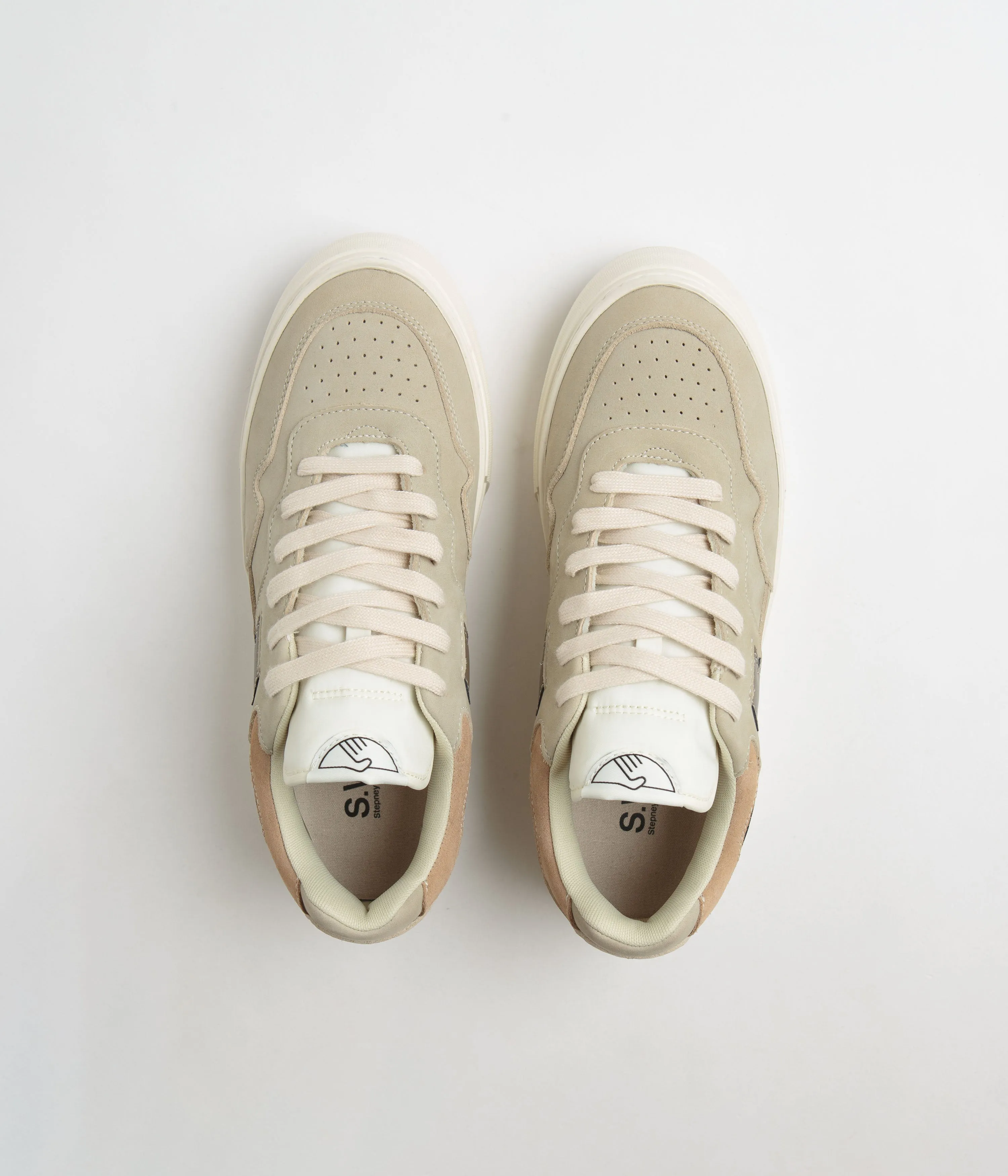 Chaussures Stepney Workers Club Pearl S-Strike en Nubuck - Sable Stepney Workers Club