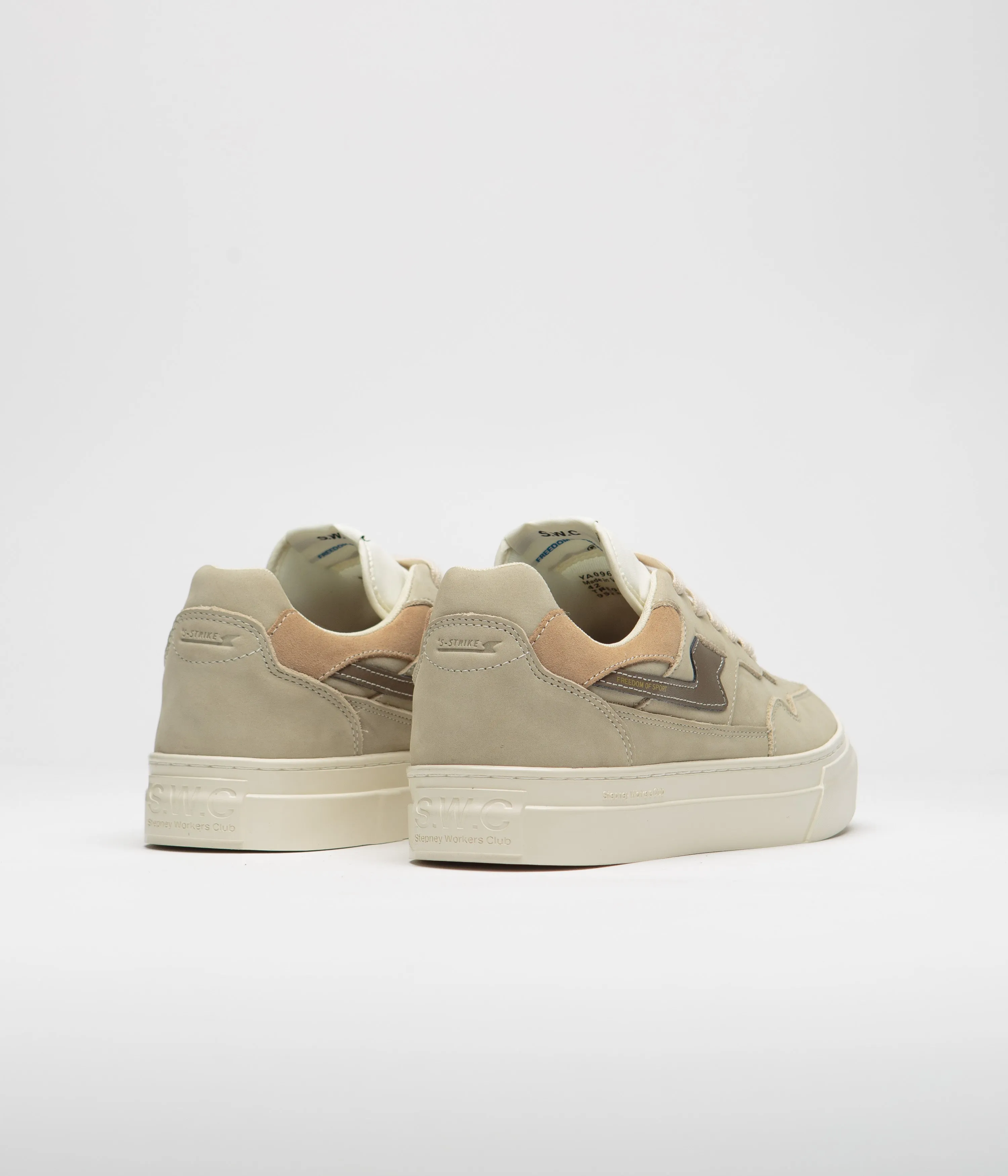 Chaussures Stepney Workers Club Pearl S-Strike en Nubuck - Sable Stepney Workers Club