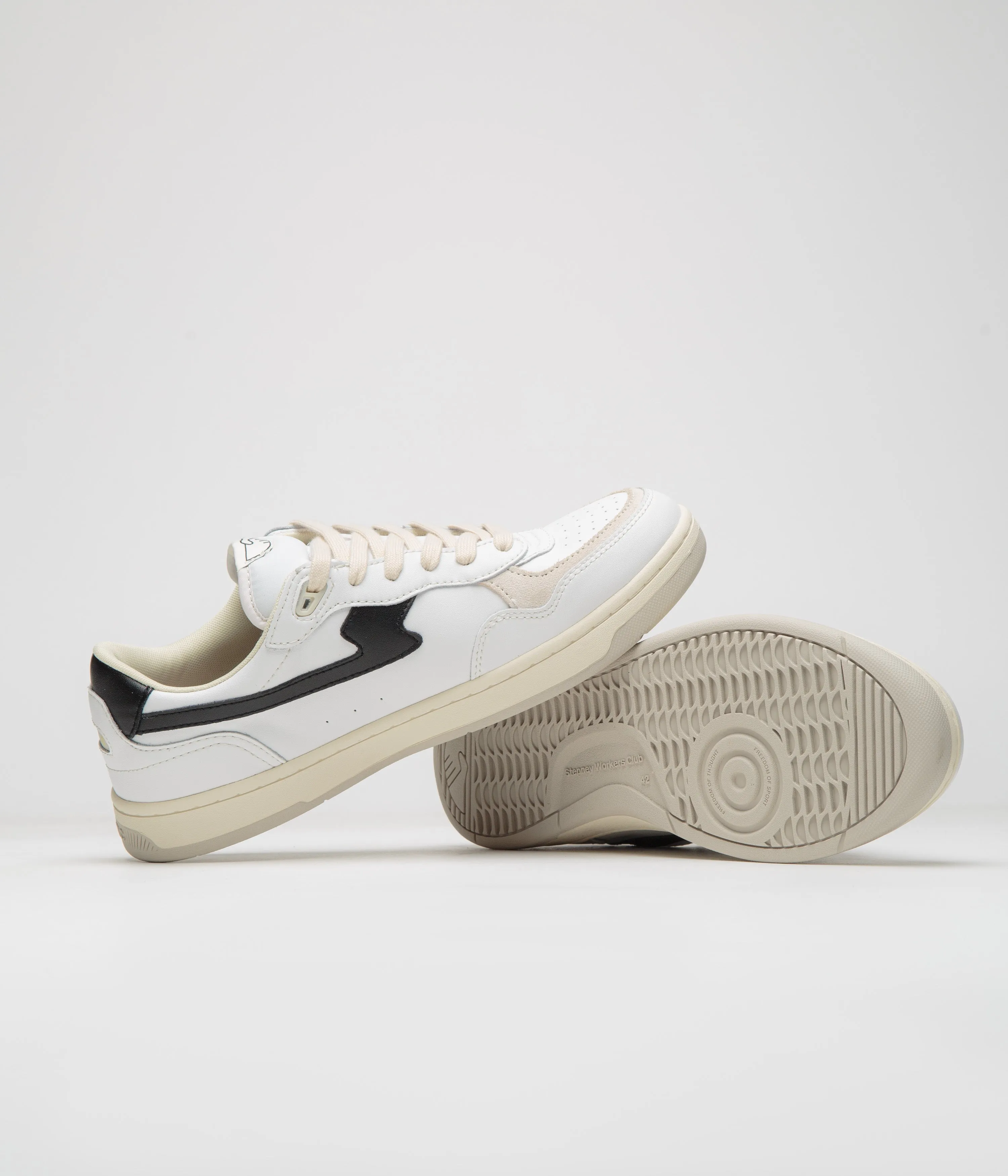Stepney Workers Club Pro Cup 01 S-Strike Chaussures - Blanc / Noir Chaussures Stepney Workers Club
