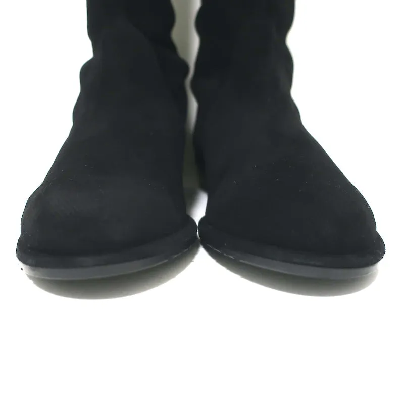 Bottes Stuart Weitzman Lowland Noir Suédine Taille 8 NEUVES