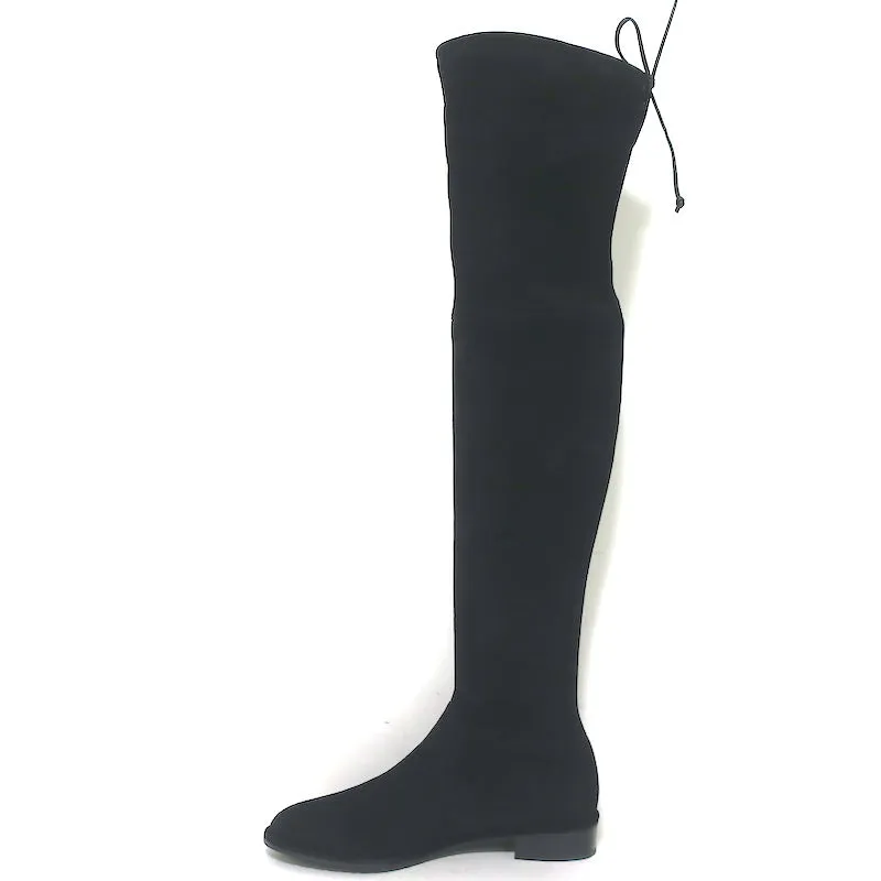 Bottes Stuart Weitzman Lowland Noir Suédine Taille 8 NEUVES