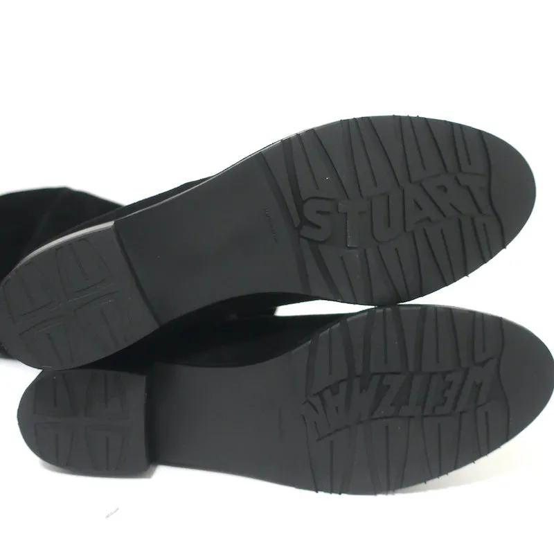 Bottes Stuart Weitzman Lowland Noir Suédine Taille 8 NEUVES