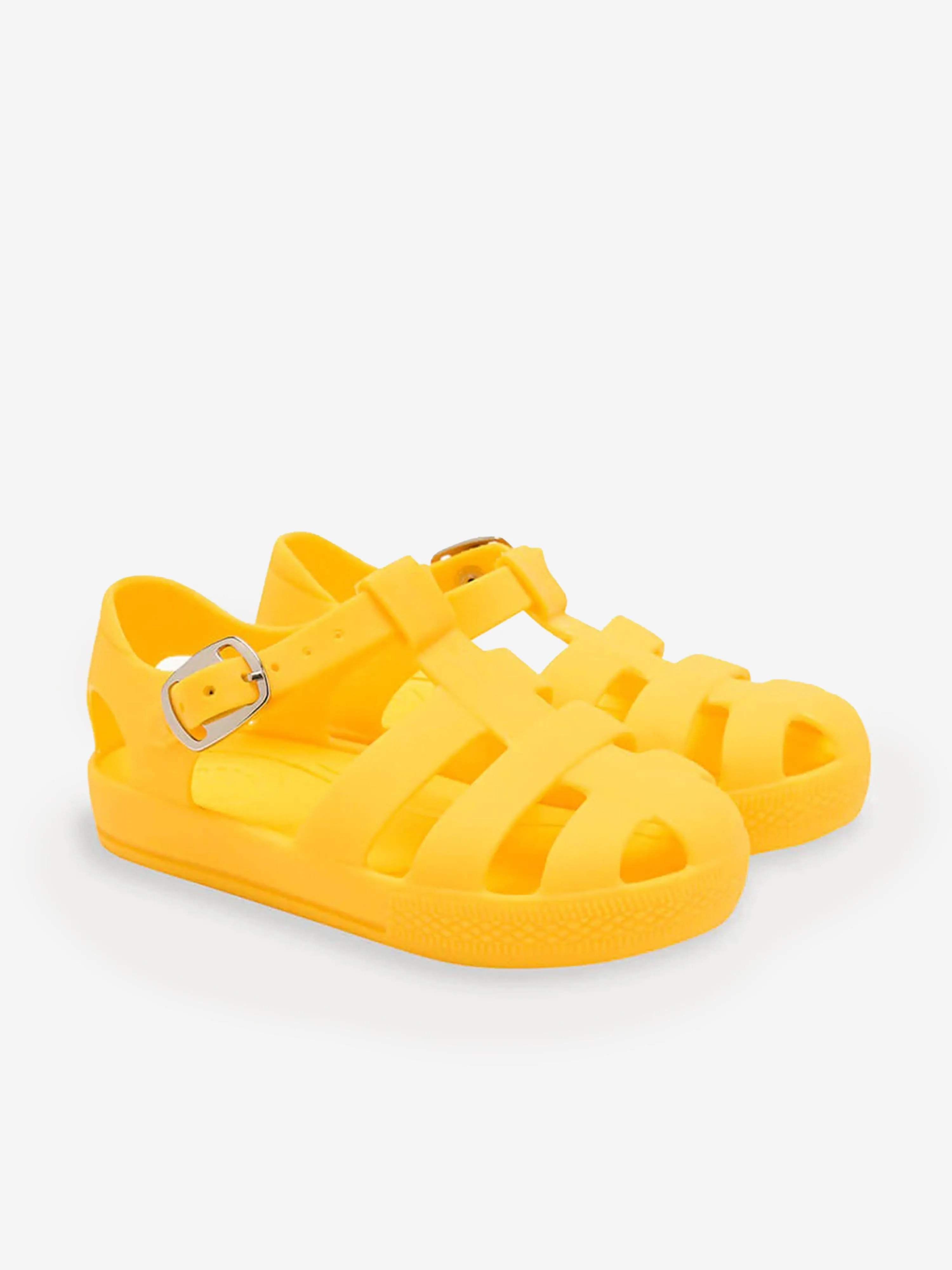 Les chaussures en gelée Athena pour enfants The Bonnie Mob en jaune