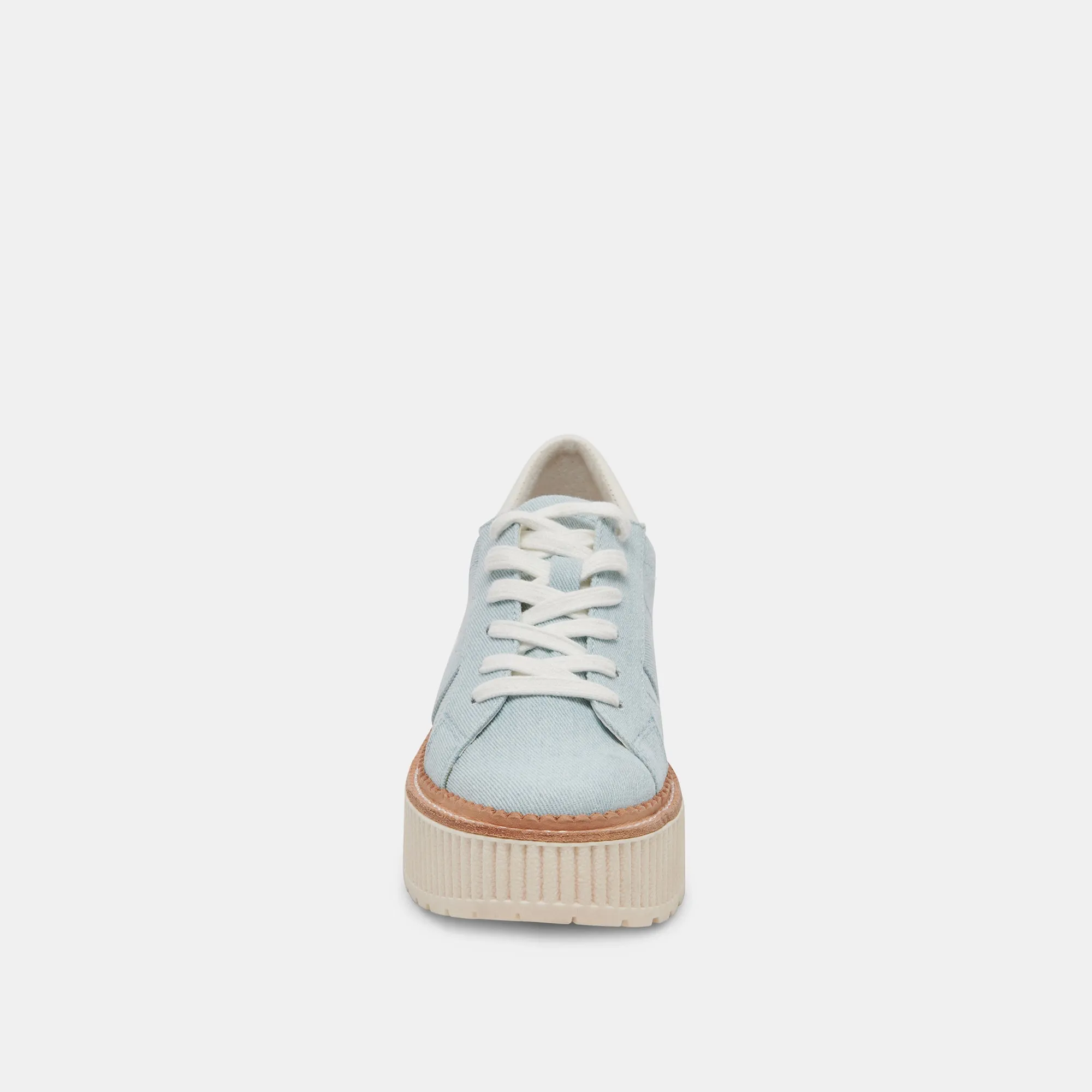 BASKETS TIGER JEAN BLEU CLAIR