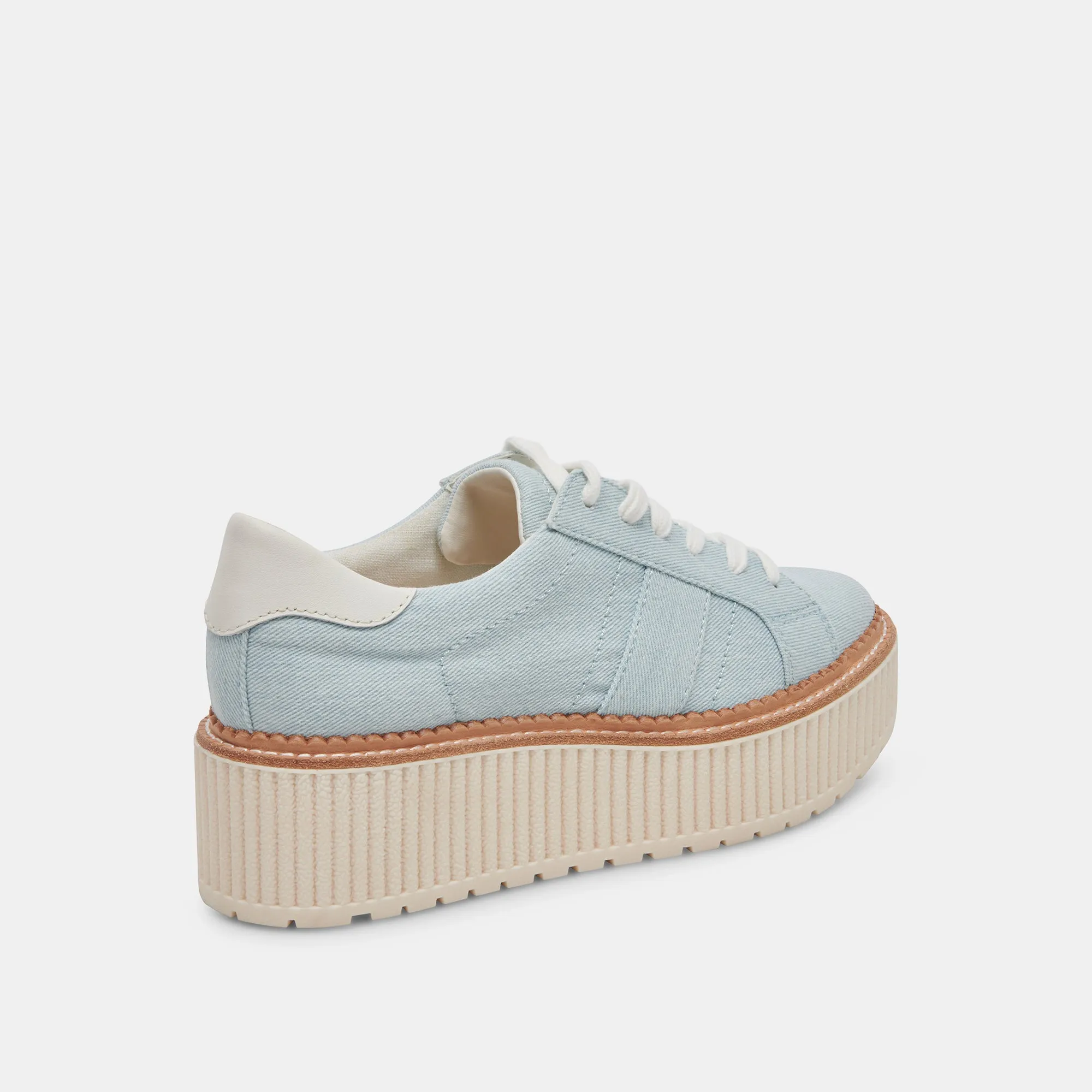 BASKETS TIGER JEAN BLEU CLAIR