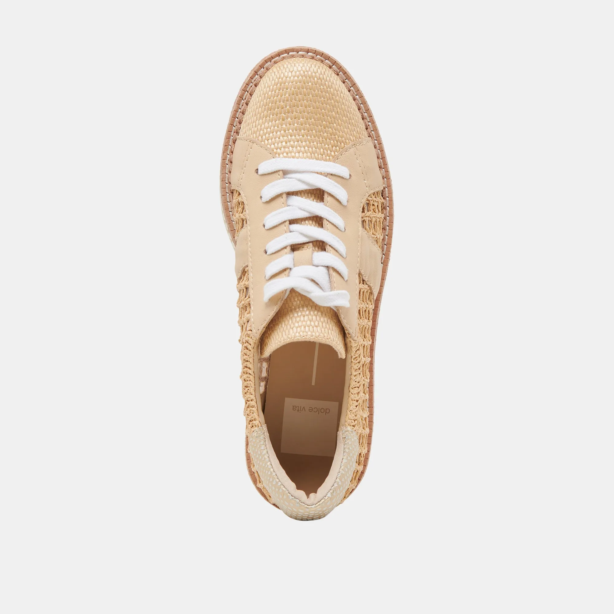 BASKETS TIGER LT RAFFIA NATUREL