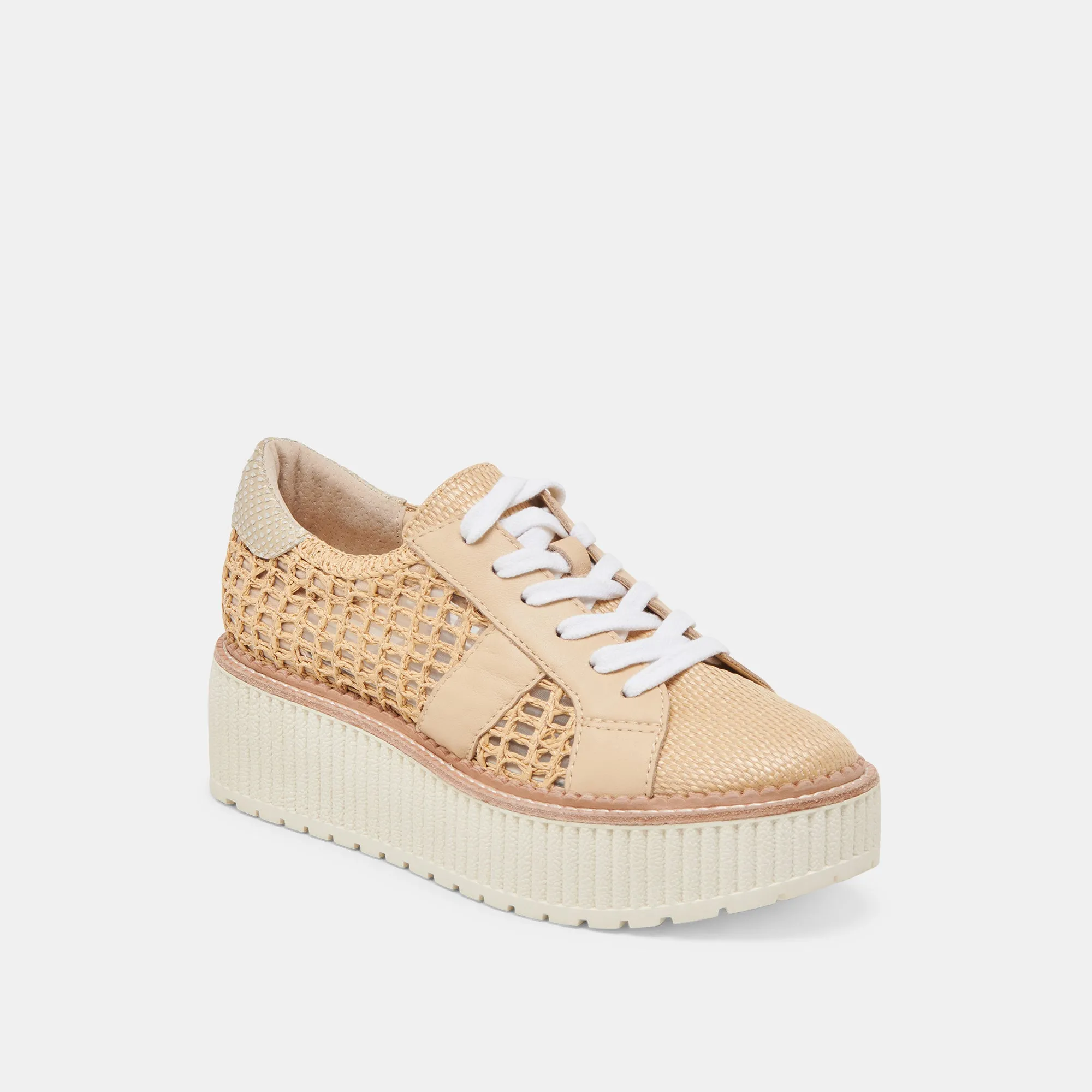 BASKETS TIGER LT RAFFIA NATUREL