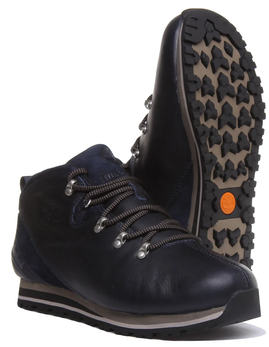 Chaussure Timberland A2652 Splitrock Mid Hiker Boot en Bleu Marine pour Homme