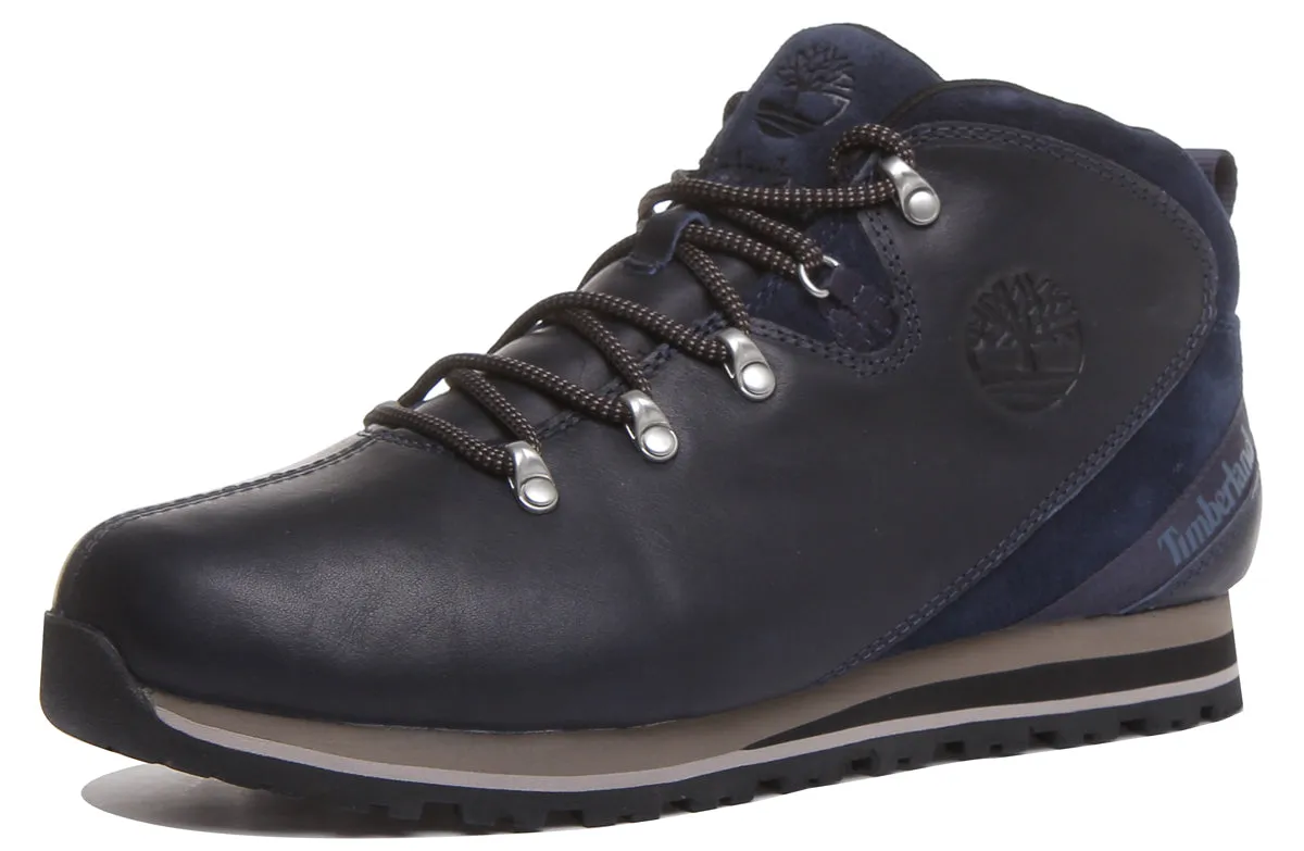 Chaussure Timberland A2652 Splitrock Mid Hiker Boot en Bleu Marine pour Homme