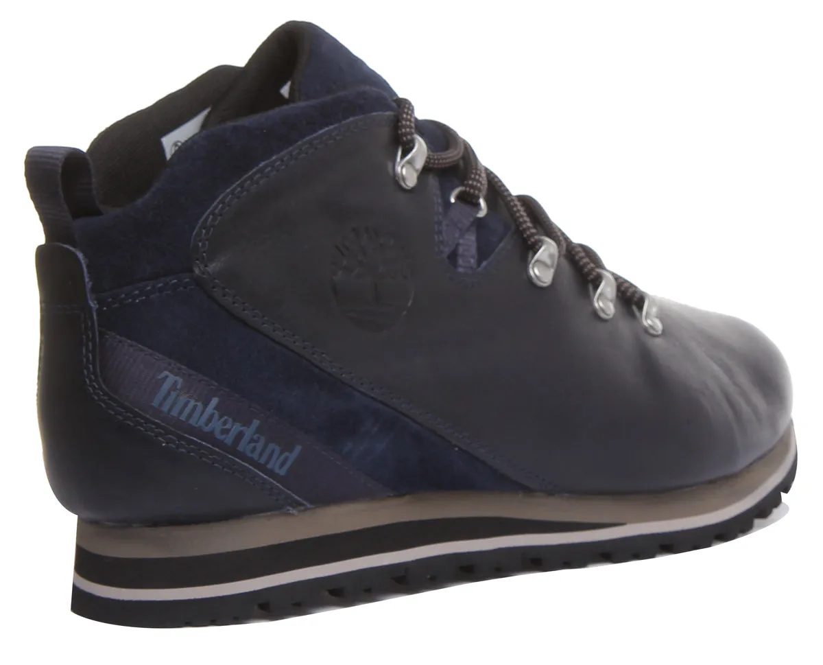 Chaussure Timberland A2652 Splitrock Mid Hiker Boot en Bleu Marine pour Homme