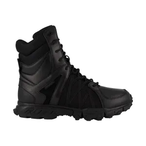 Botte tactique Trailgrip 8 pouces à embout souple, imperméable, isolée, avec fermeture éclair latérale, noire