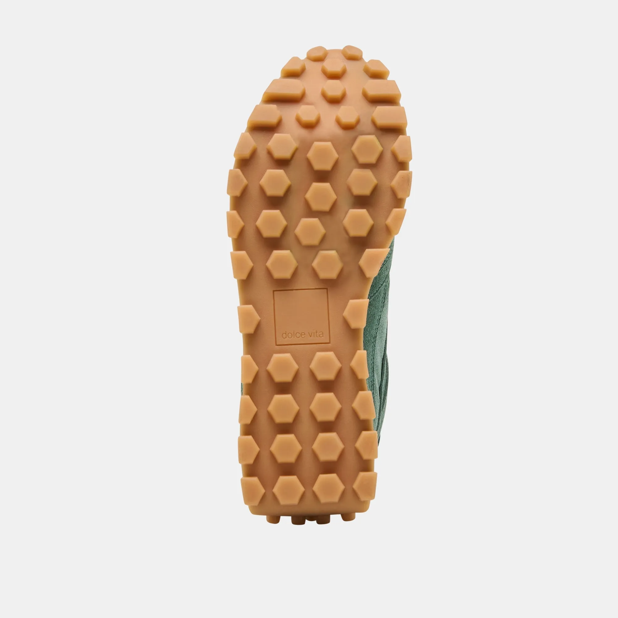 TRICIA SNEAKERS VERT FONCÉ SUÈDE