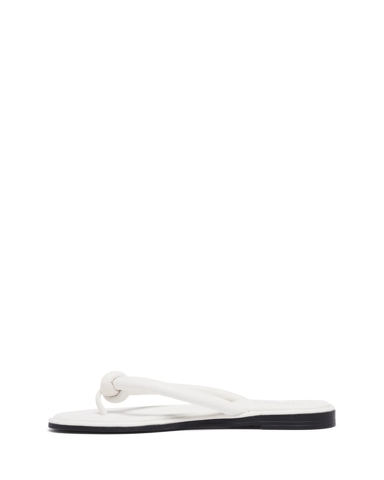 Tyana Thong Sandal Blanc Lisse