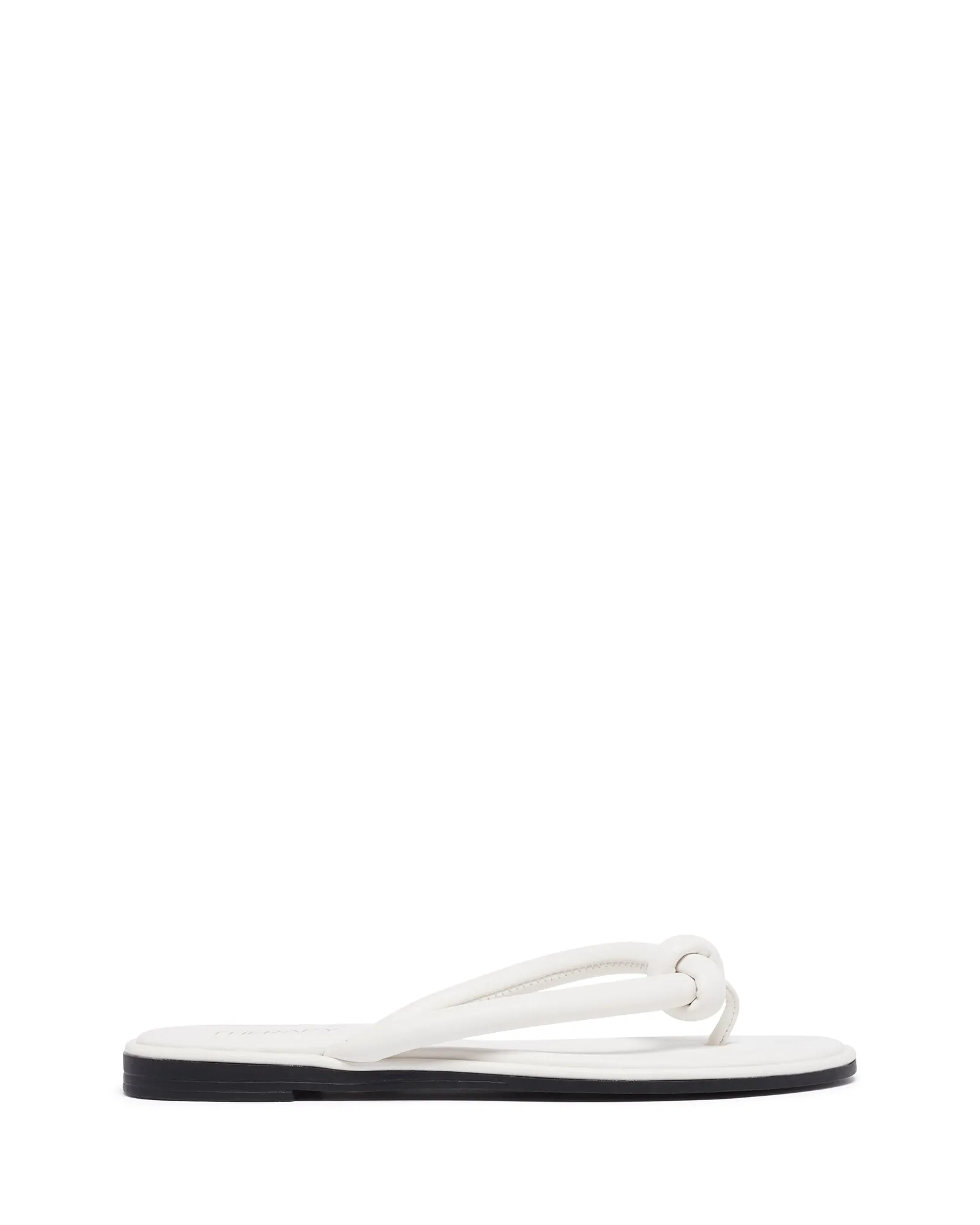Tyana Thong Sandal Blanc Lisse