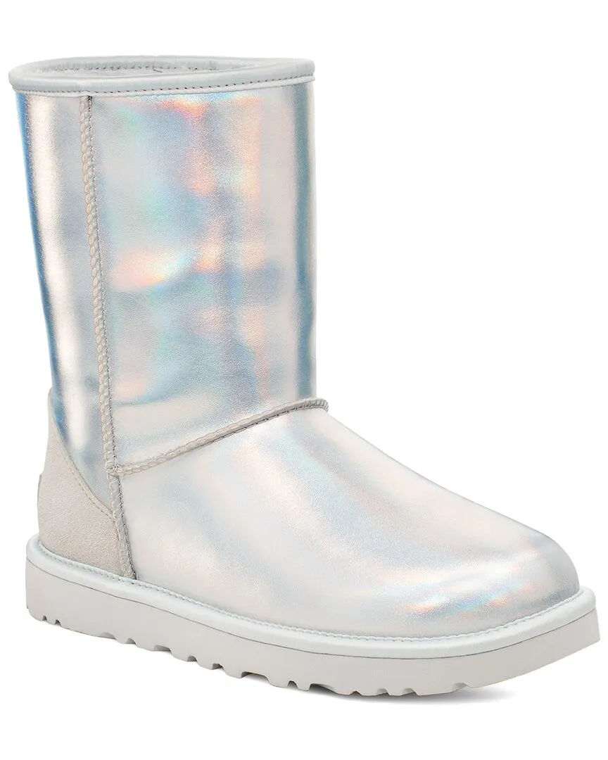 UGG Classic Short Suède Iridescent Bottes Classiques Hey Dude Shoes
