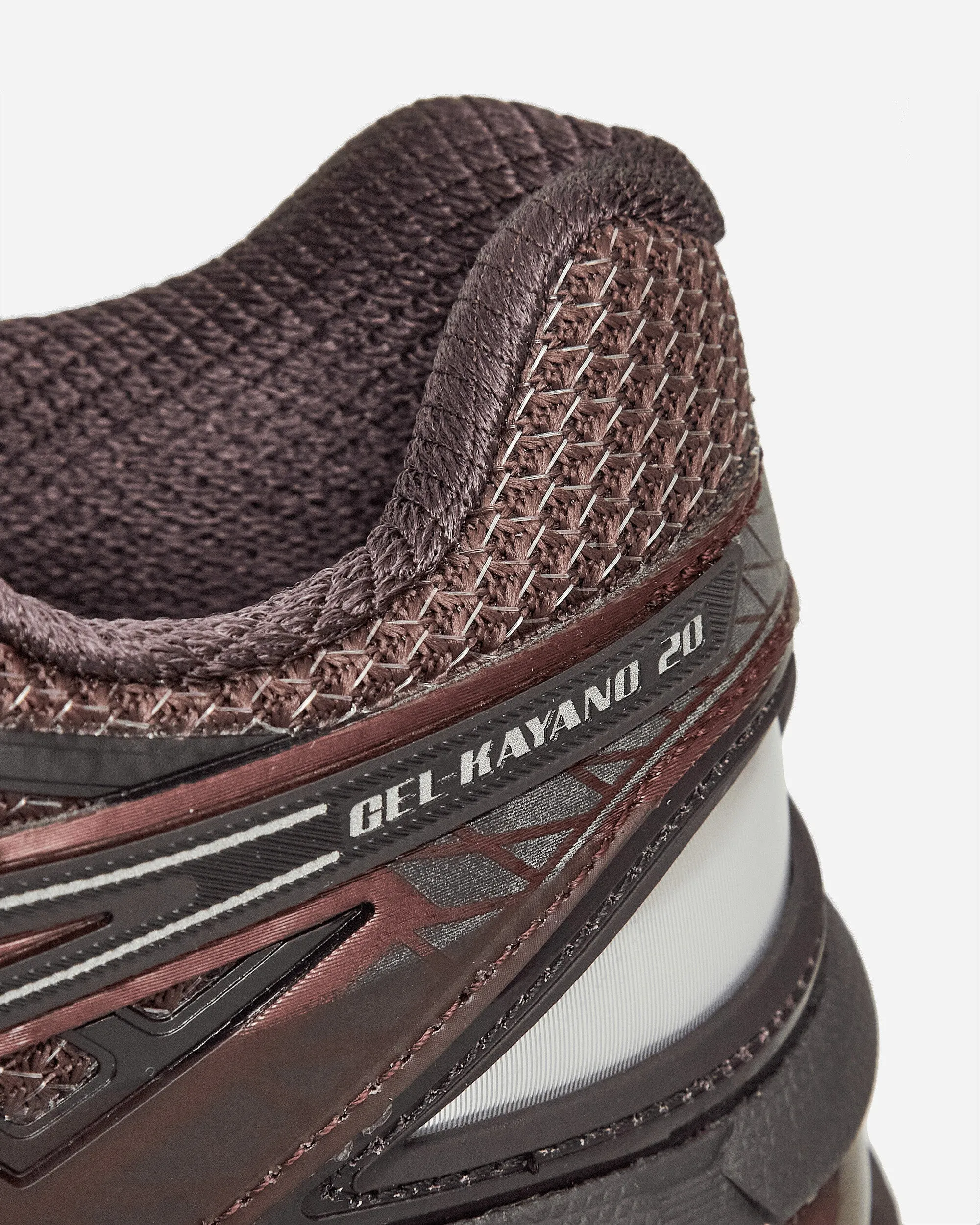 Chaussures de sport GEL-Kayano 20 non affectées Cerise foncée / Noir