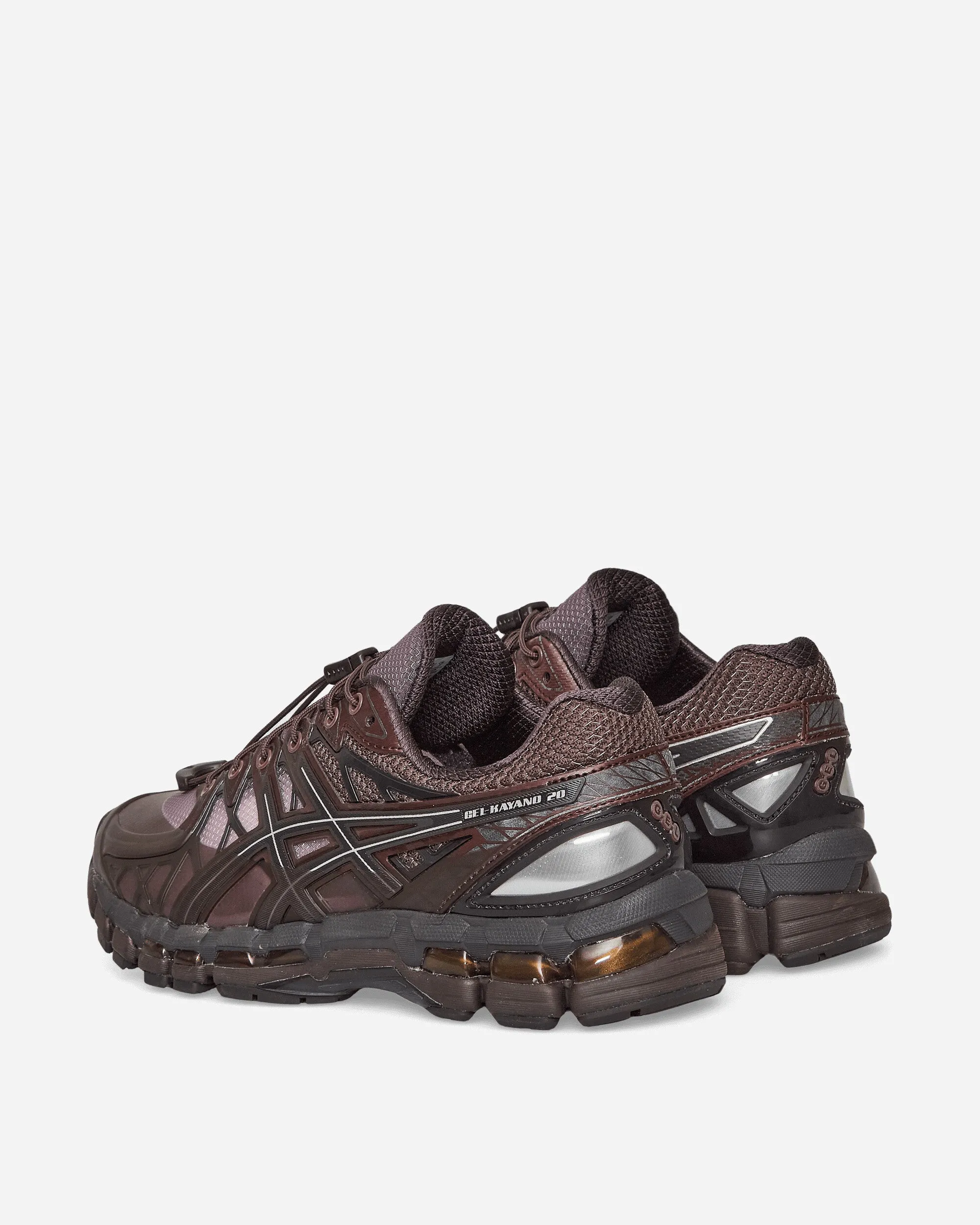Chaussures de sport GEL-Kayano 20 non affectées Cerise foncée / Noir