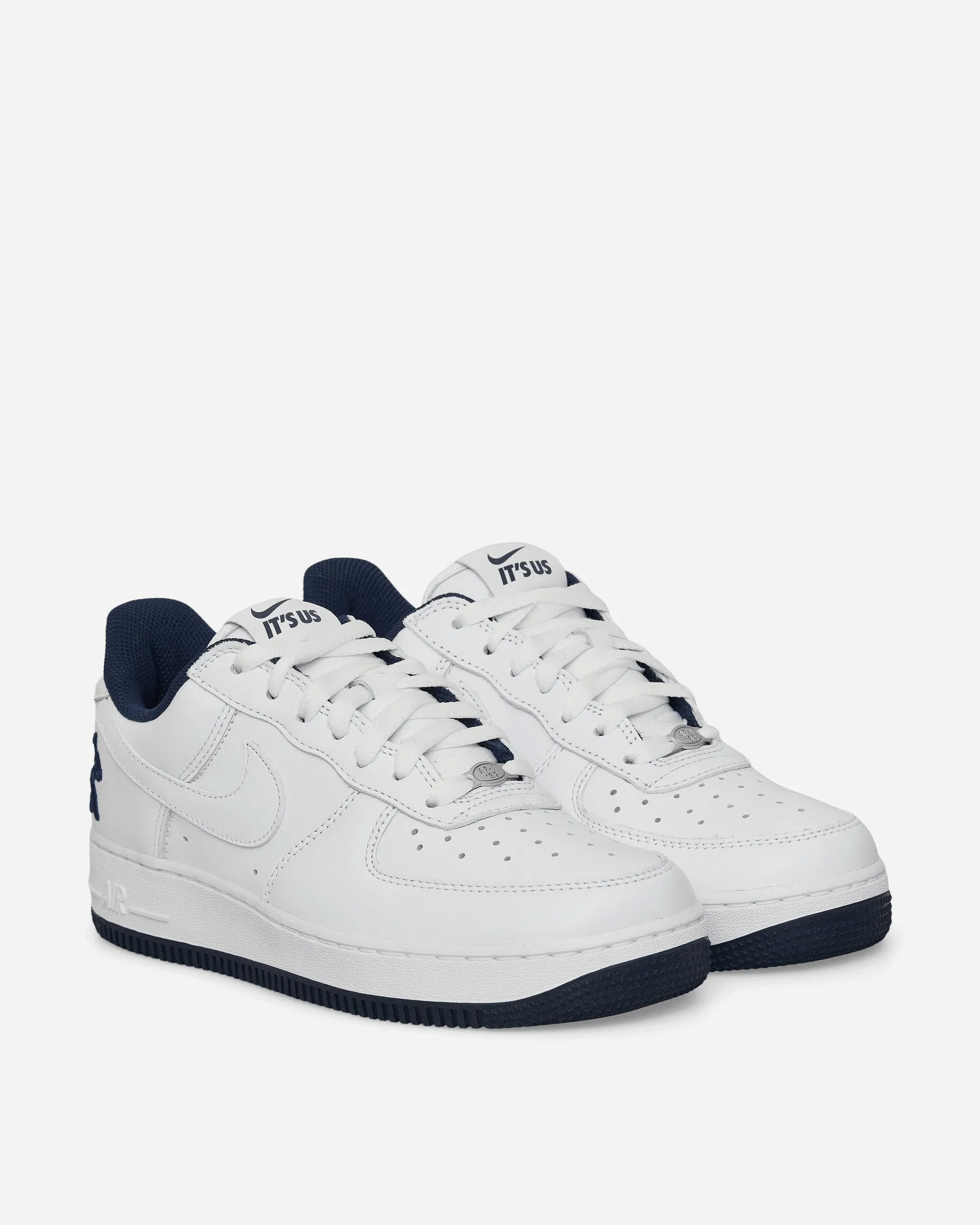 Us Force 1 Sneakers Blanc / Bleu Marine