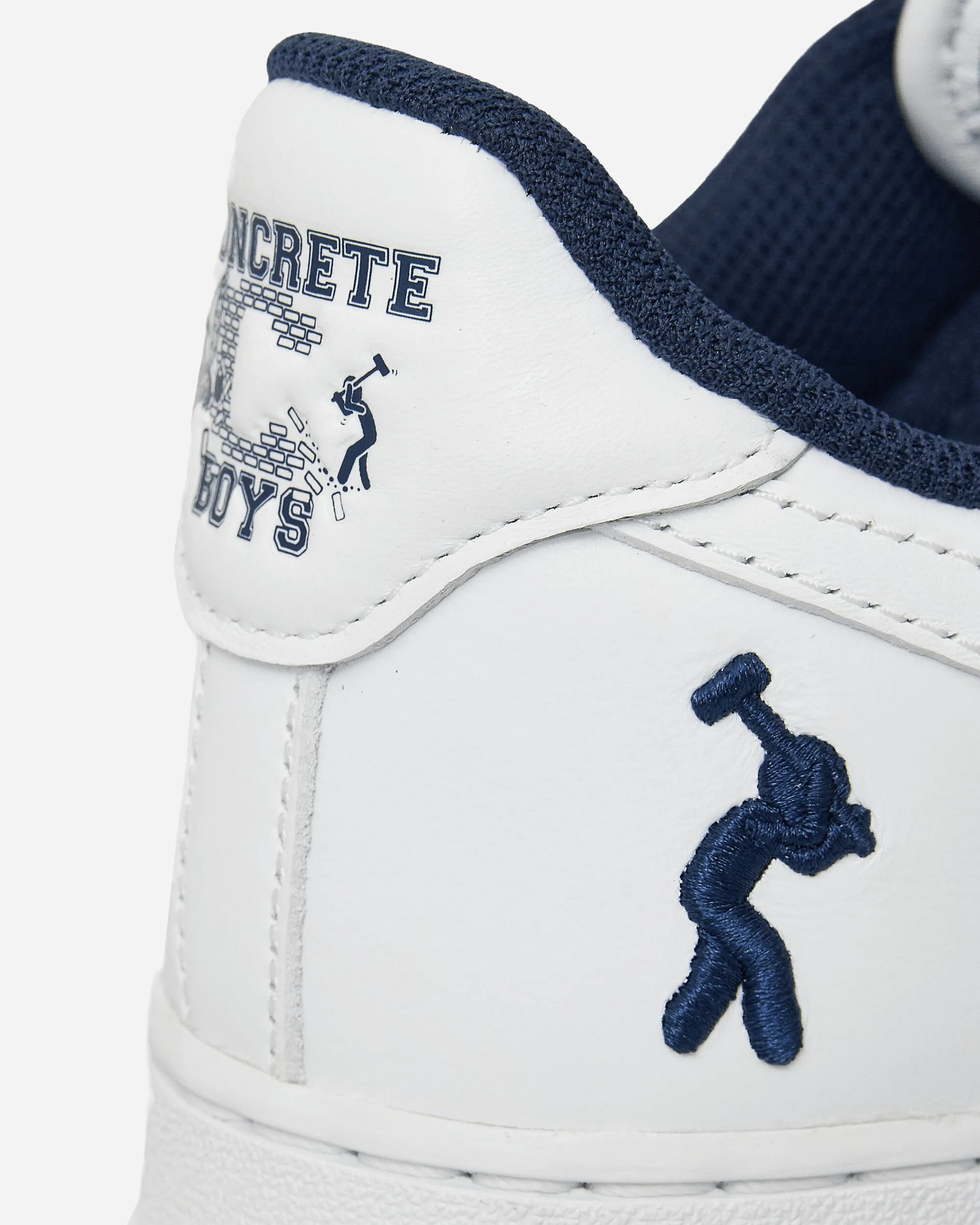Us Force 1 Sneakers Blanc / Bleu Marine