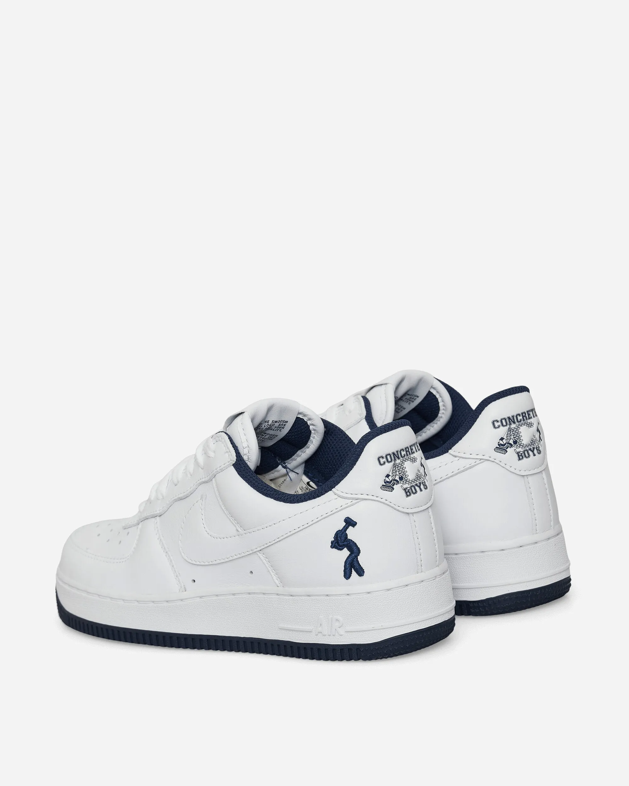 Us Force 1 Sneakers Blanc / Bleu Marine