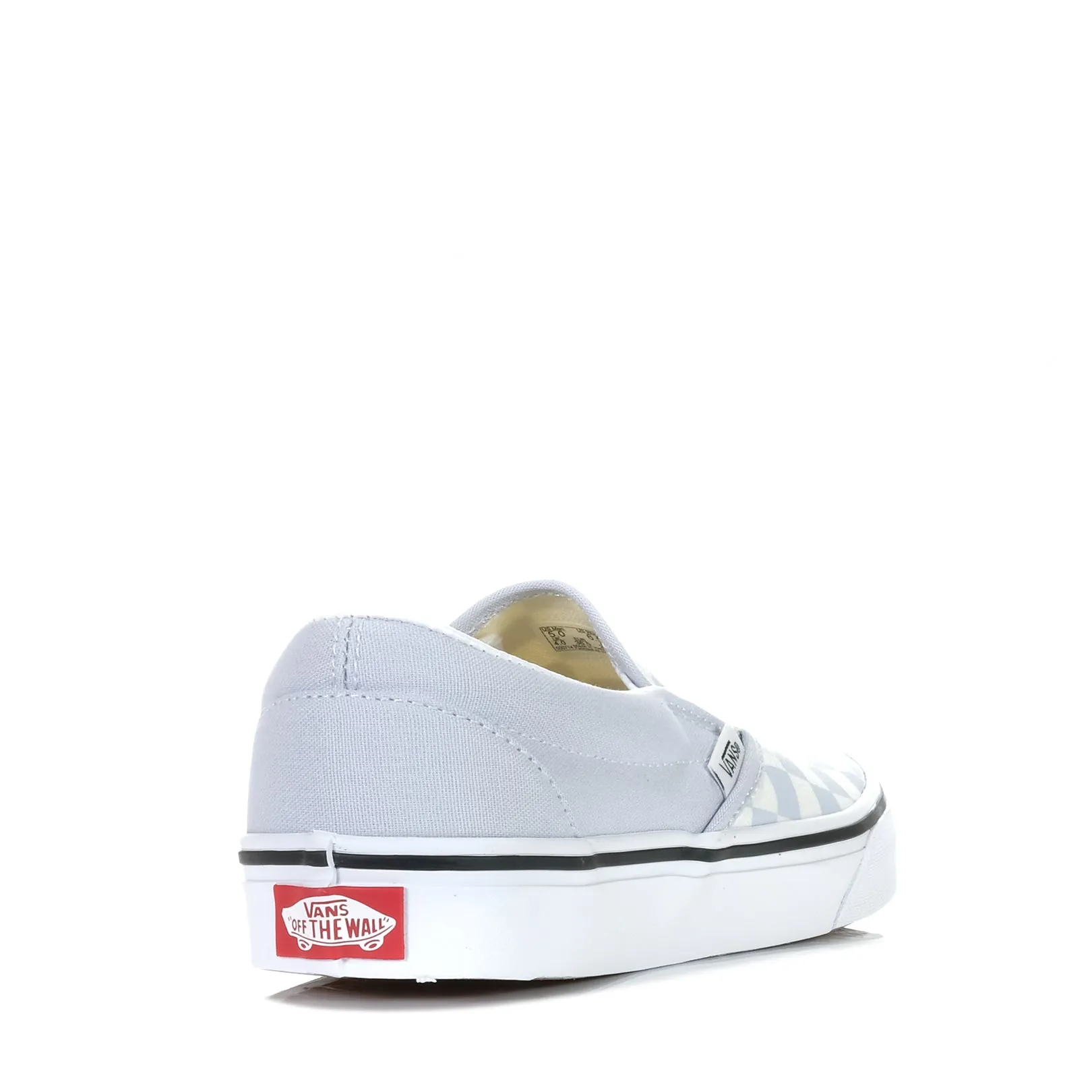 Vans Classic Slip-On à damier bleu halogène